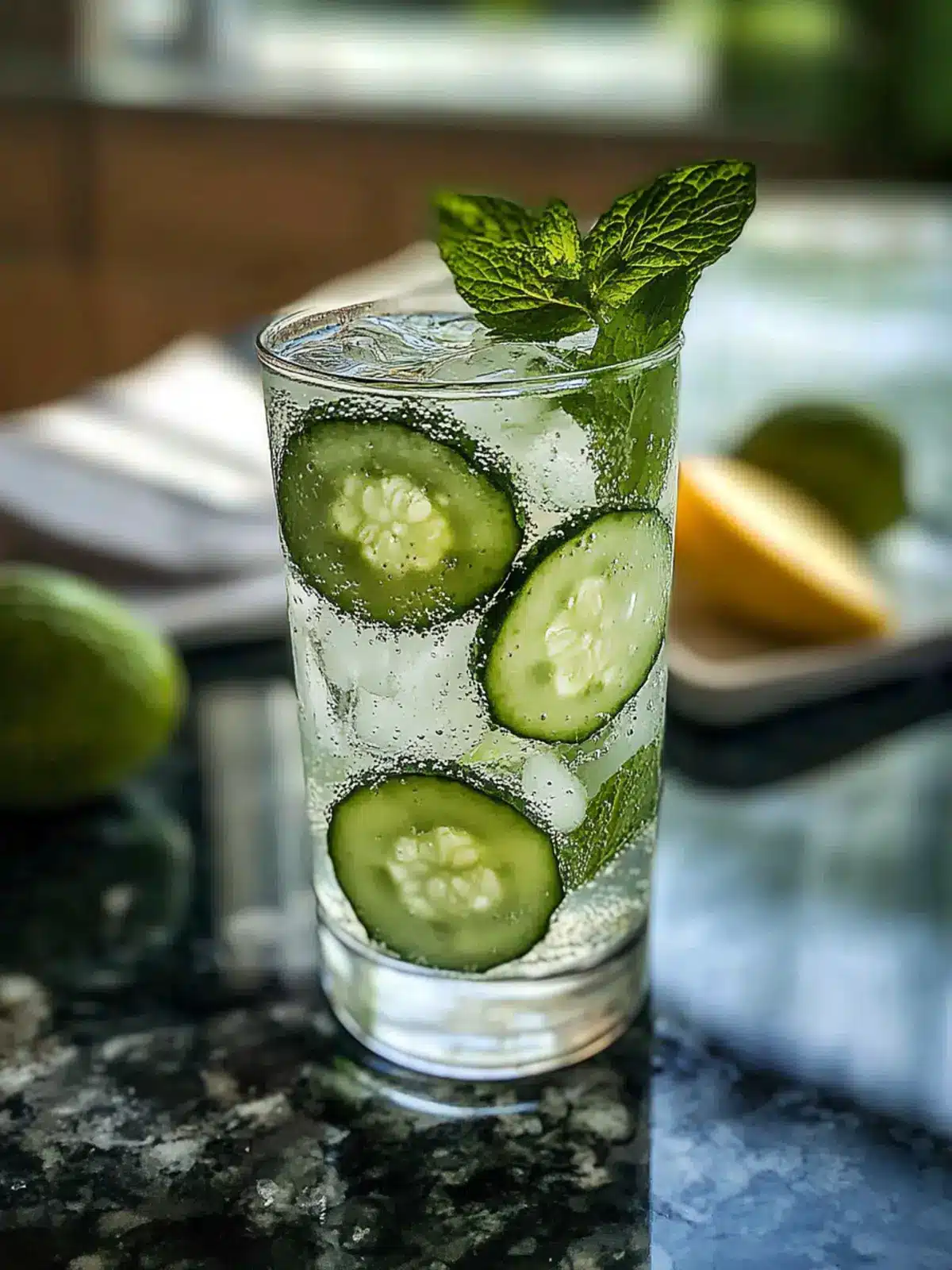 Cucumber-Mint Sparkler: Your Refreshing Recipe for Pure Joy 4 Cucumber-Mint Sparkler: 1 Recipe for Pure Joy