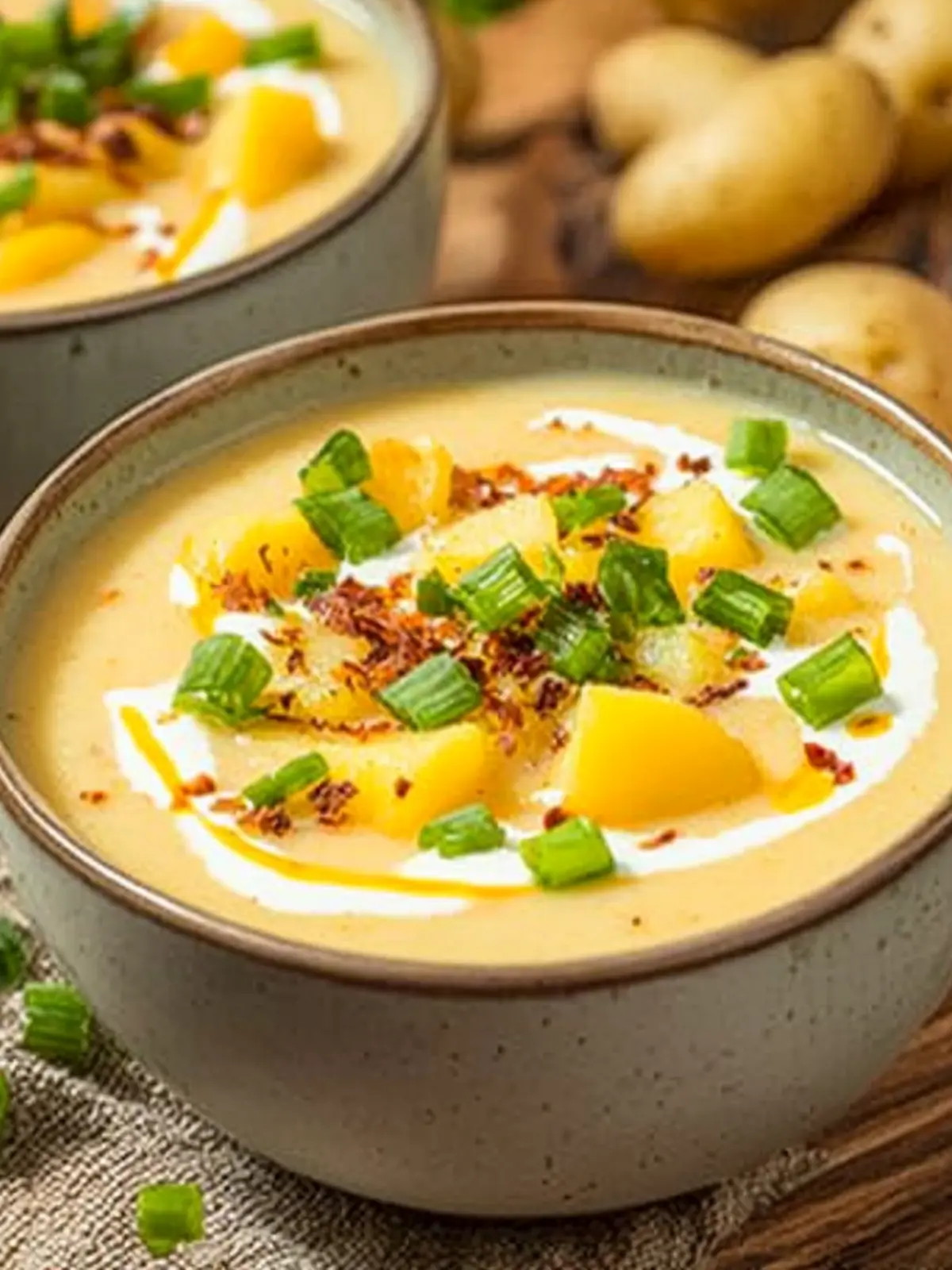 Creamy Crockpot Potato Soup Recipe for Cozy Nights 4 Crockpot Potato Soup Recipe
