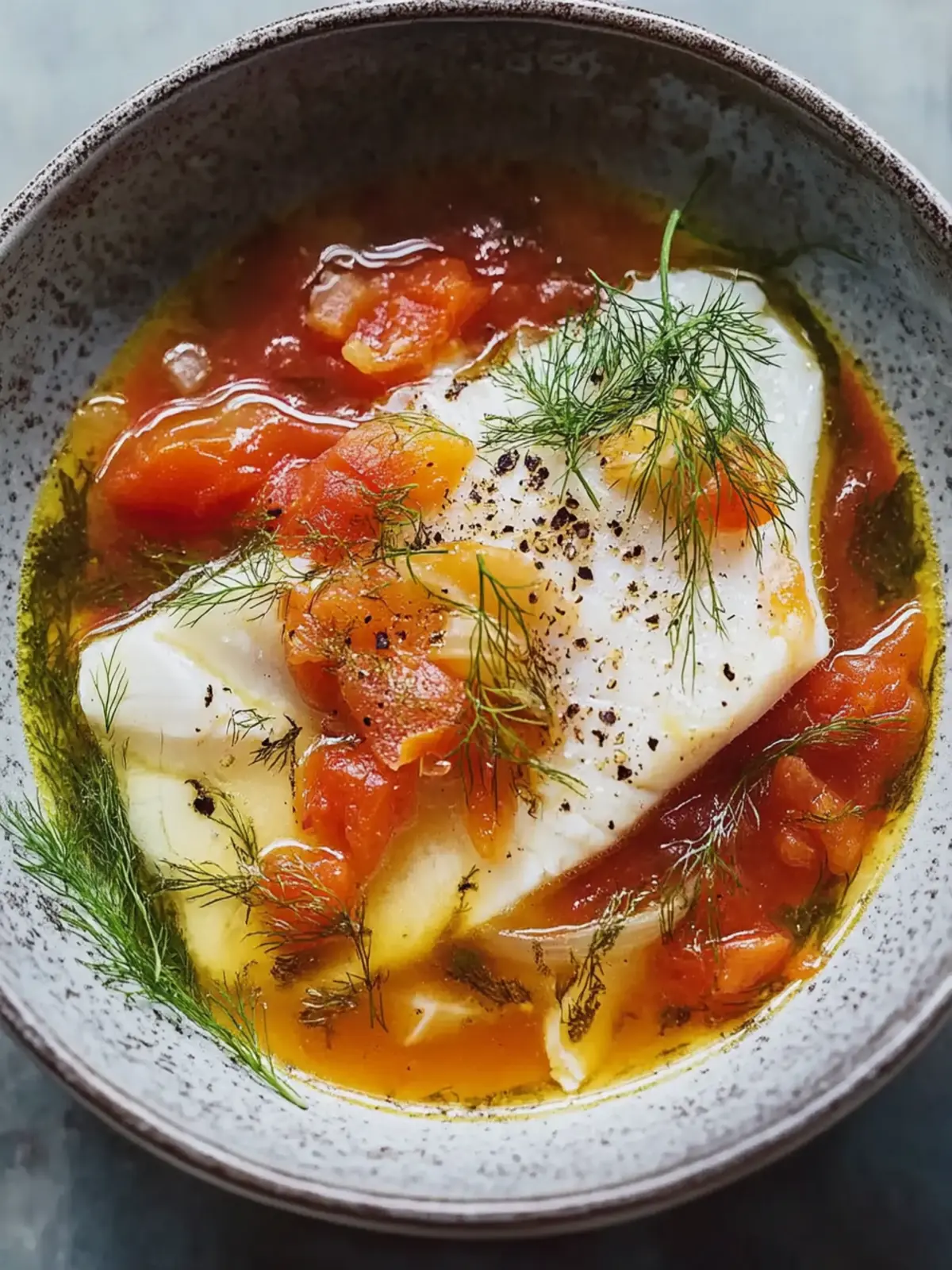 Poached Fish in Buttery Tomato-Fennel Broth for Cozy Nights 3 Poached Fish in a Buttery Tomato-Fennel Broth