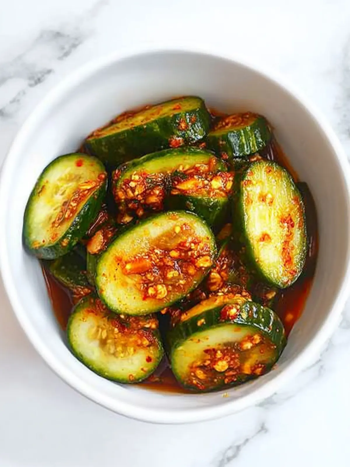 Smacked Cucumber Quick Kimchi: A Flavor-Packed Twist! 2 Smacked Cucumber âQuick Kimchi