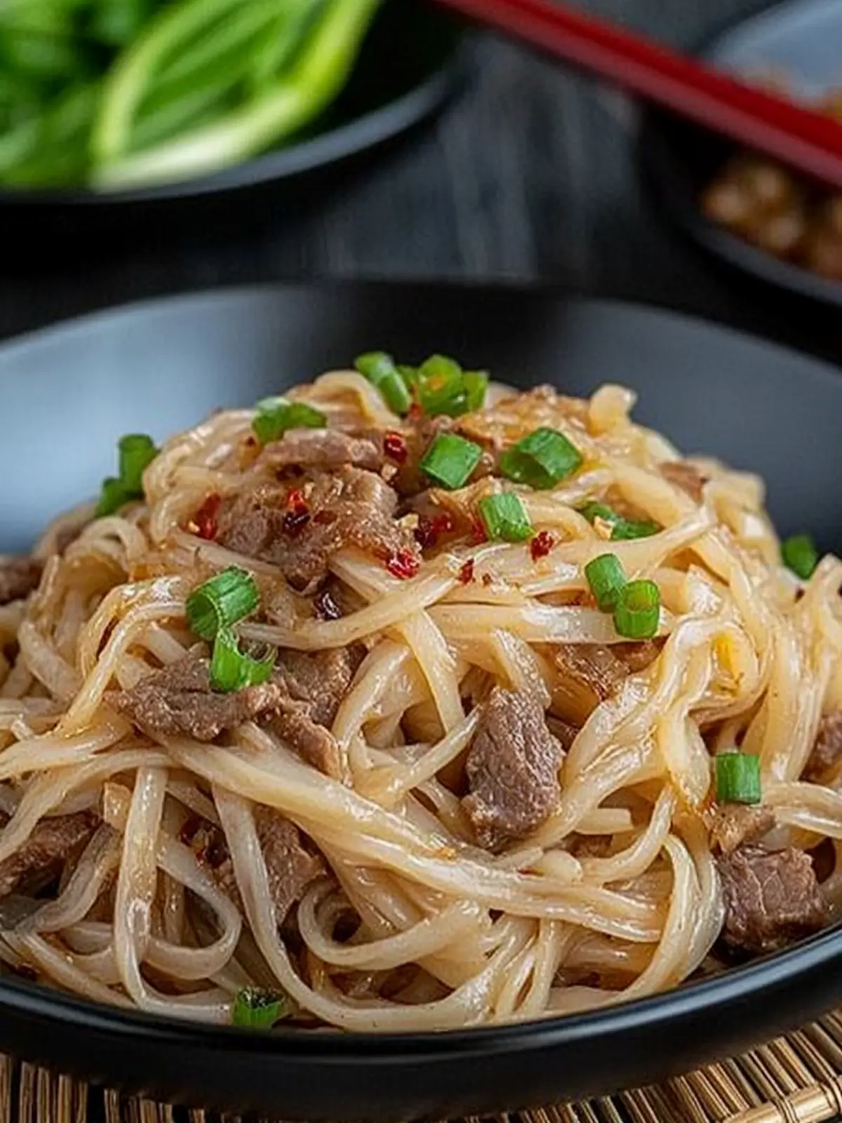 Savory Beef Noodles with Spicy XO Sauce in 20 Minutes 2 Beef Noodles with Spicy XO Sauce
