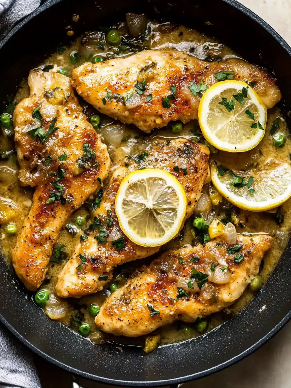 Irresistible Chicken Piccata with Caramelized Lemon Twist 2 Chicken Piccata