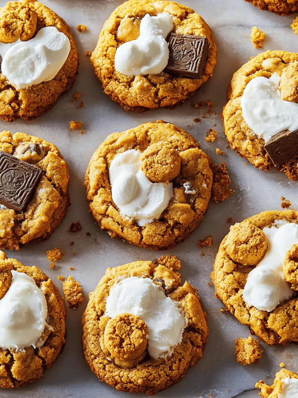 Pumpkin S'mores Cookies: A Cozy Twist on Fall Favorites 3 Pumpkin S'mores Cookies