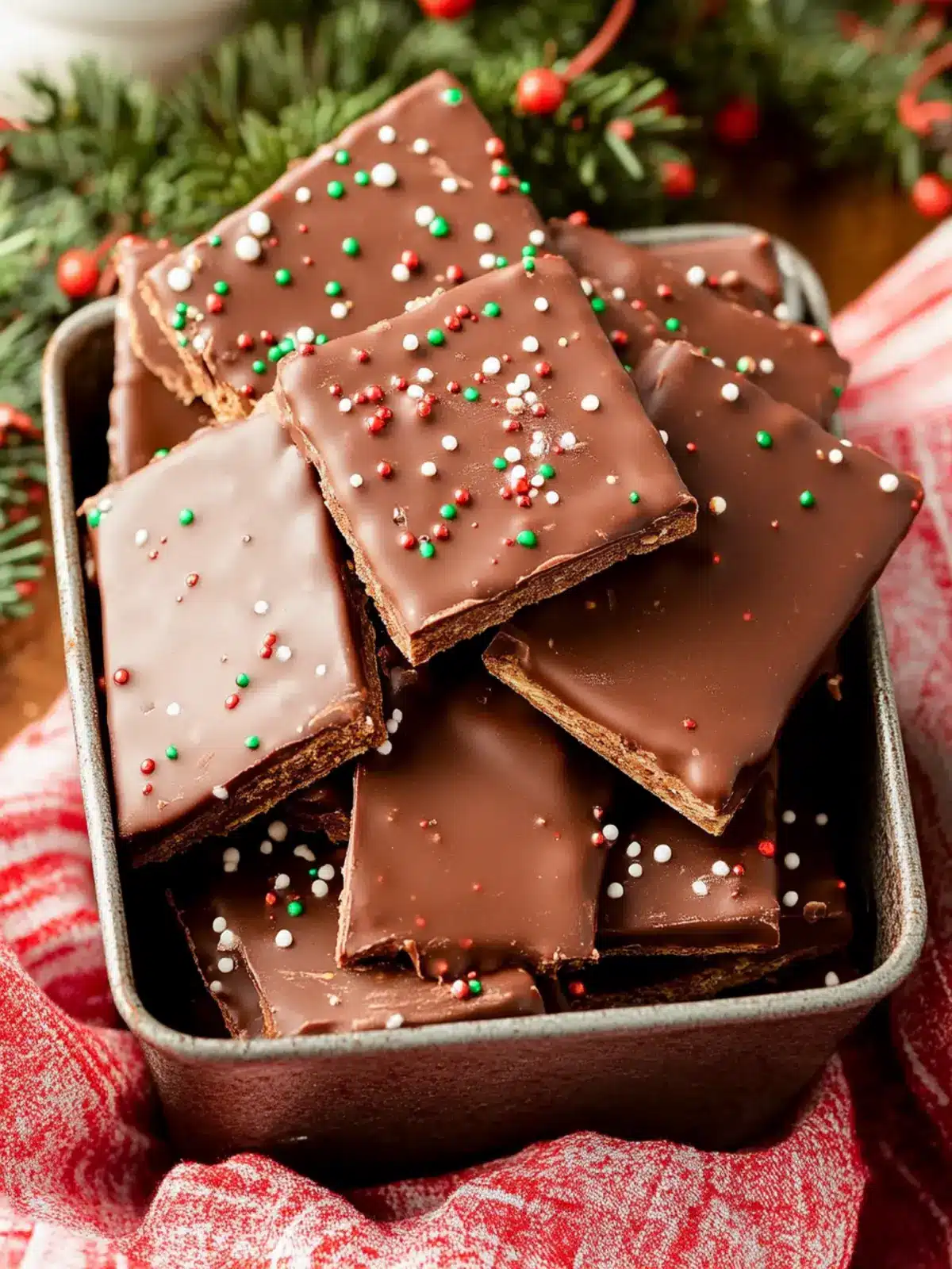 Holiday Baking Ideas: Irresistible Chocolate Covered Grahams 4 Chocolate Covered Grahams- holiday baking ideas