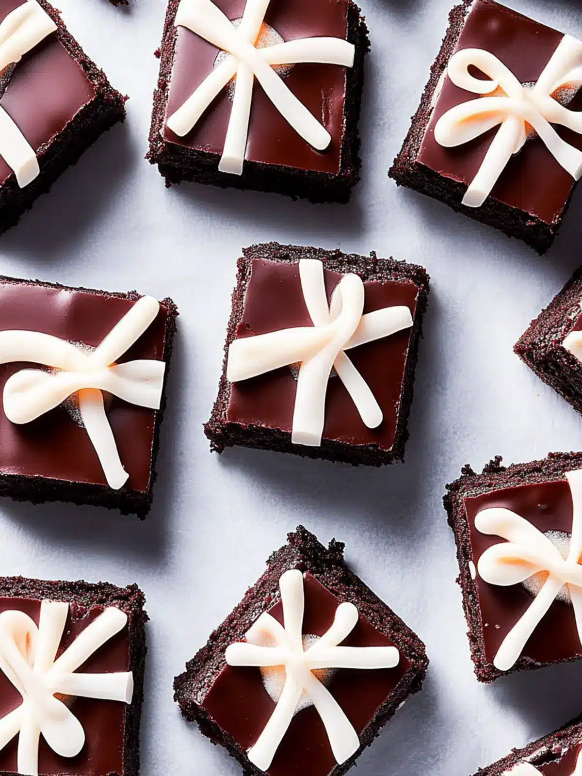 Irresistible Party Brownies with Fudge Frosting Delight 3 Party Brownies