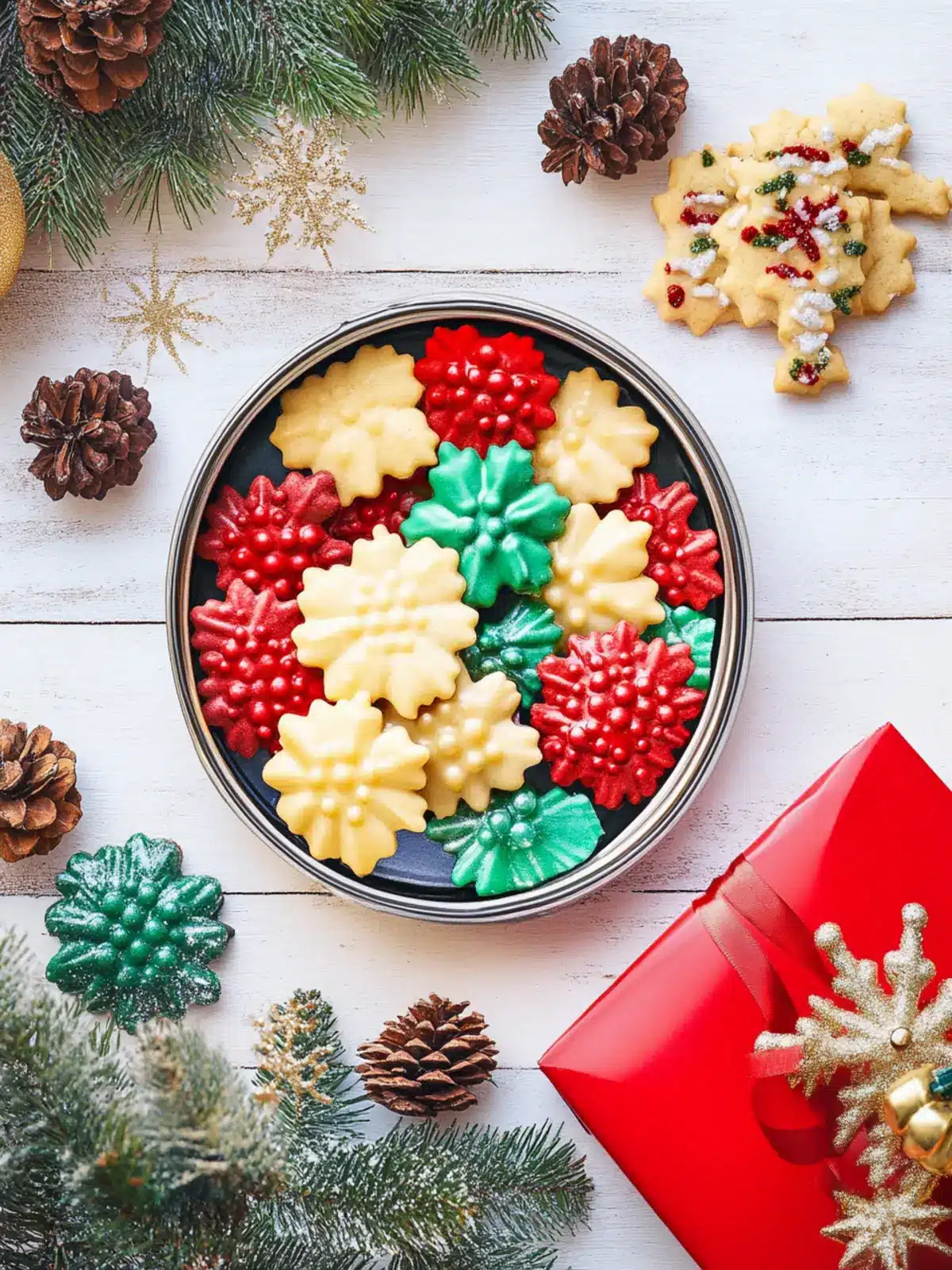 Classic Spritz Cookies: Festive Christmas Cookies You'll Love 2 Classic Spritz Cookies- christmas cookies