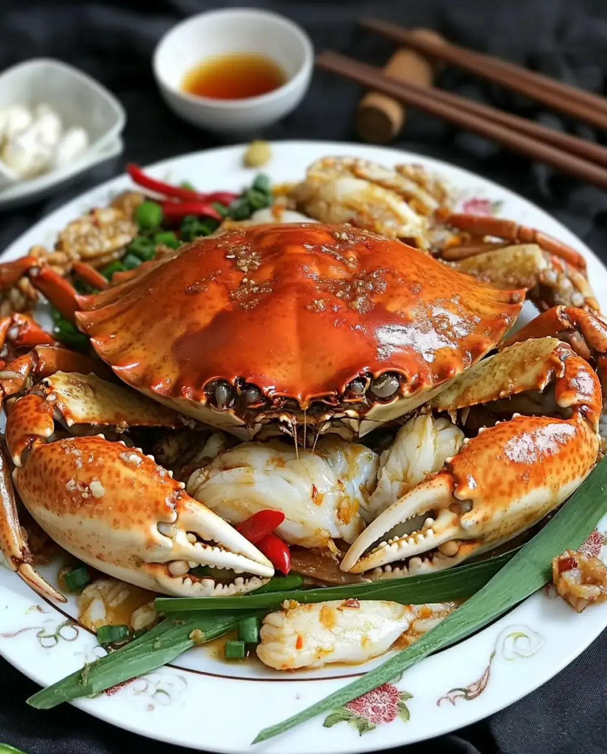 Stir Fried Crab with Chinese New Year Cake for Festive Feasts 2 Stir Fried Crab with Chinese New Year Cake