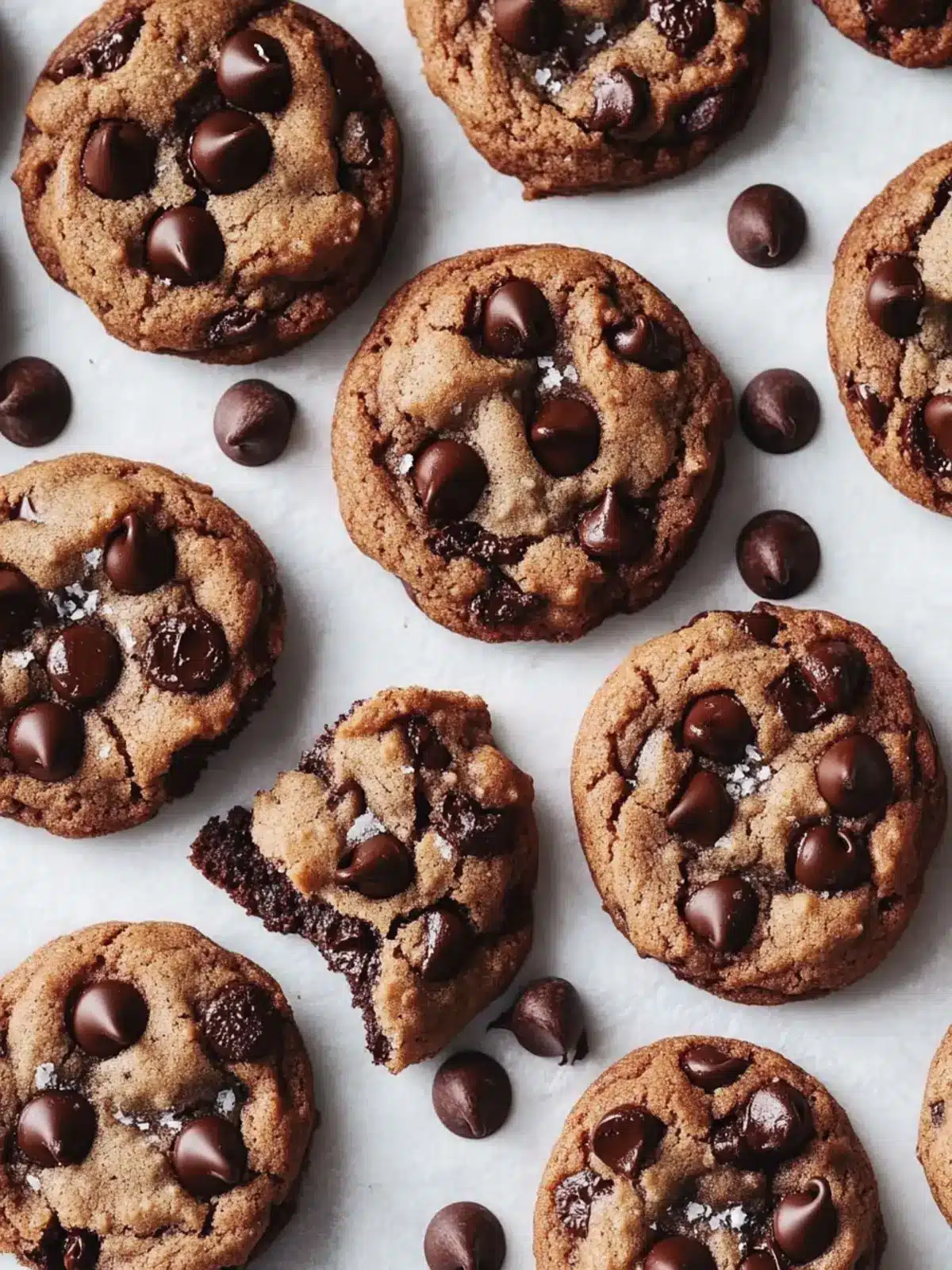Ultimate Double Chocolate Chip Cookies: Quick & Fudgy Bliss 4 Double Chocolate Chip Cookies