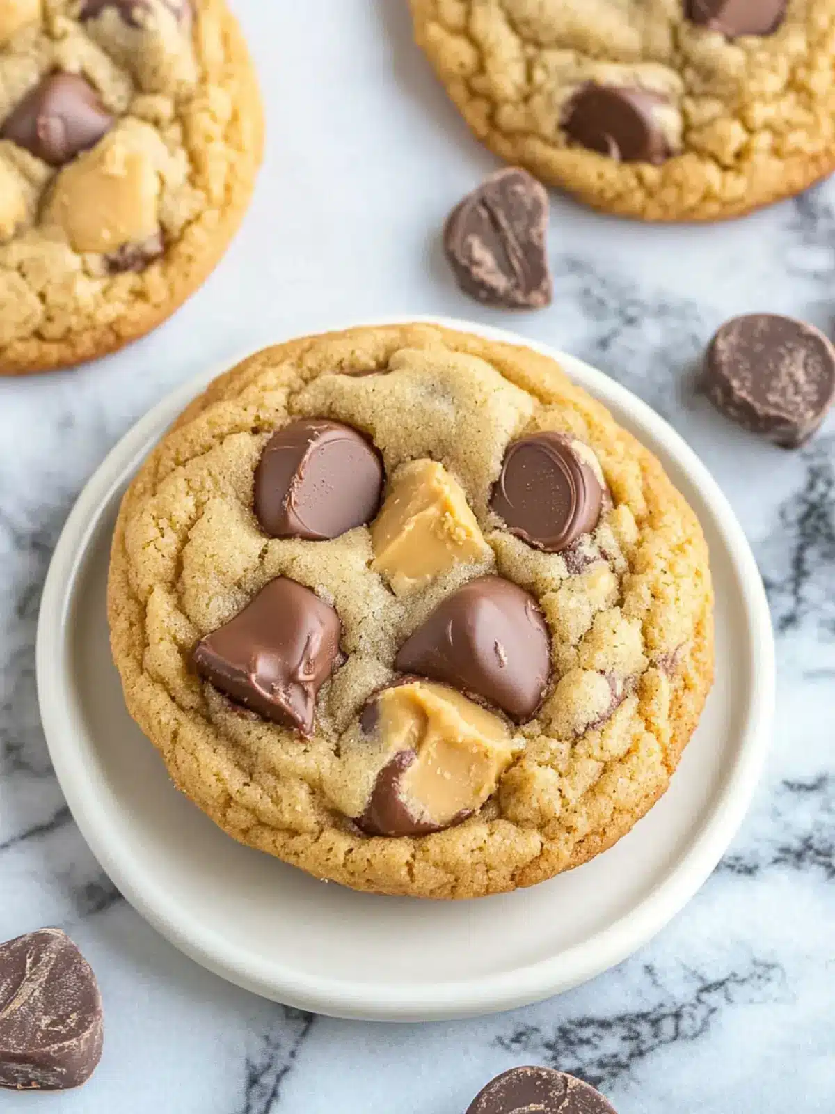 Ultimate Chocolate Chunk Peanut Butter Cup Cookies Recipe 4 Chocolate Chunk Peanut Butter Cup Cookies