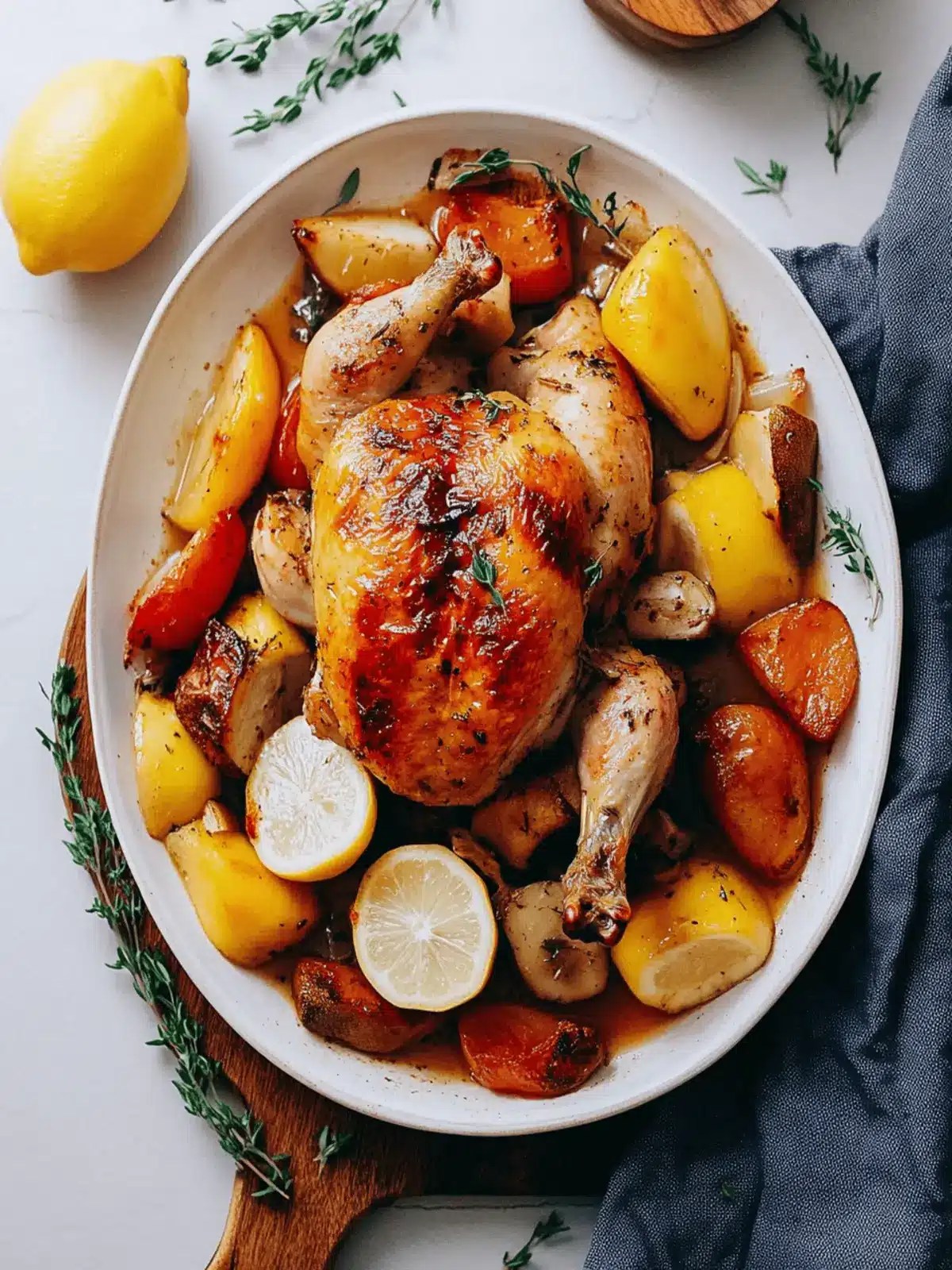 Savory Lemon & Herb Roasted Chicken for Ultimate Flavor 2 Lemon & Herb Roasted Chicken