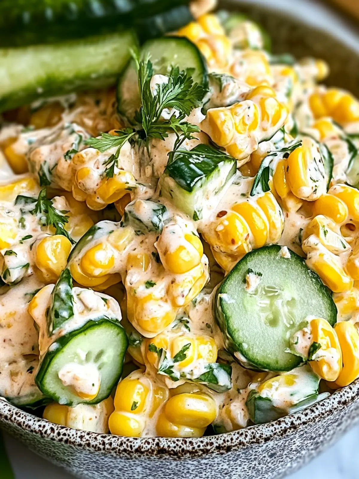 Refreshing Street Corn Creamy Cucumber Salad for Summer Fun 3 Street Corn Creamy Cucumber Salad