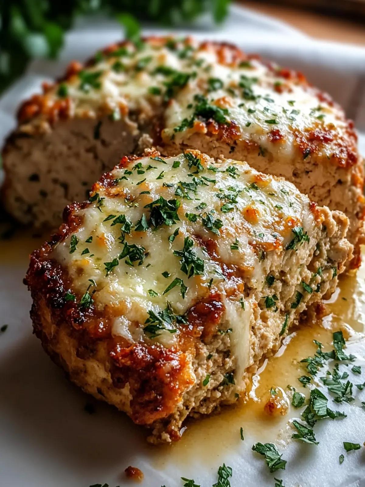 Delicious Garlic Parmesan Chicken Meatloaf for Cozy Dinners 3 Garlic Parmesan Chicken Meatloaf