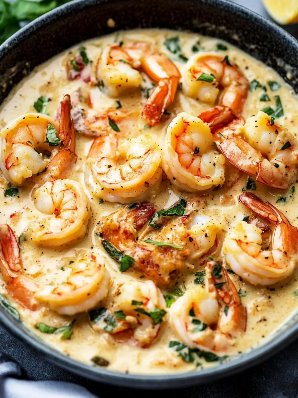 Indulge in Easy Creamy Tuscan Shrimp Recipe in Just 20 Minutes 2 Easy Creamy Tuscan Shrimp Recipe