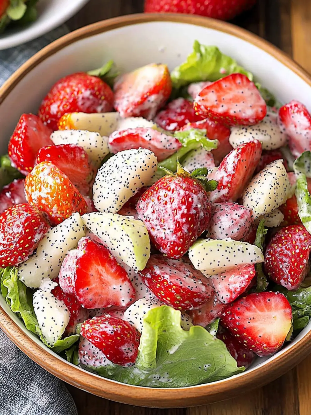 Zesty Strawberry Poppy Seed Salad for a Fresh Summer Boost 3 Strawberry Poppy Seed Salad