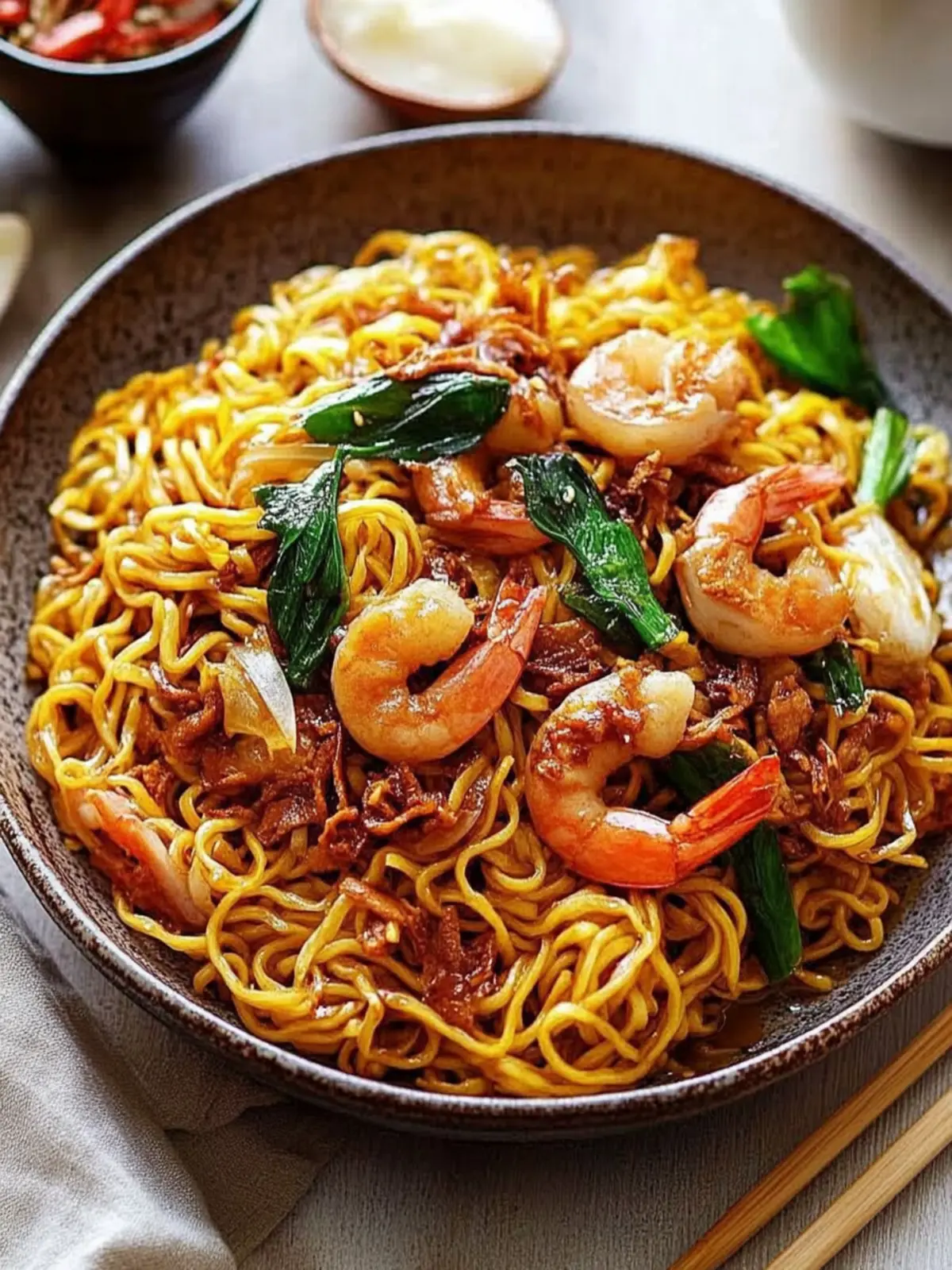 Delicious Nonya Hokkien Stir-Fried Noodles for Longevity 2 Nonya Hokkien Stir-Fried Noodles-Longevity noodles recipe