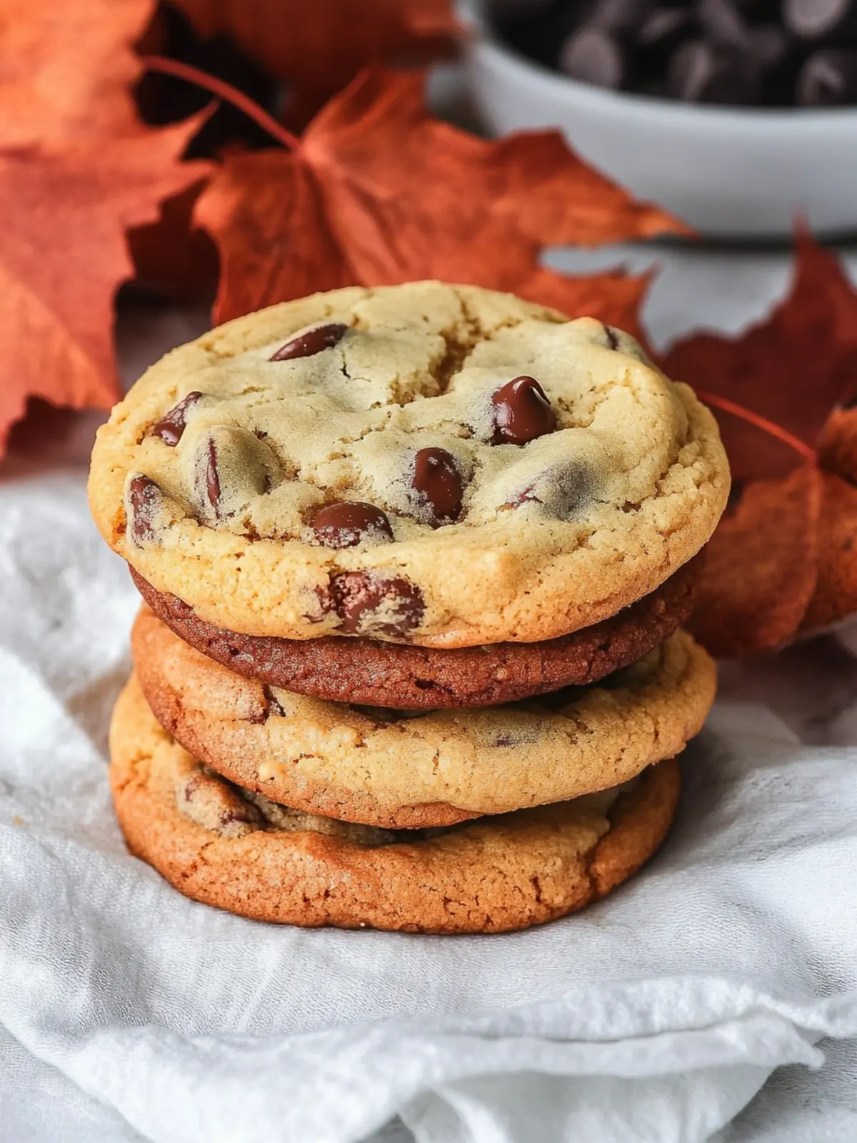 Harvest Marble Chocolate Chip Cookies for Cozy Fall Days 2 Harvest Marble Chocolate Chip Cookies