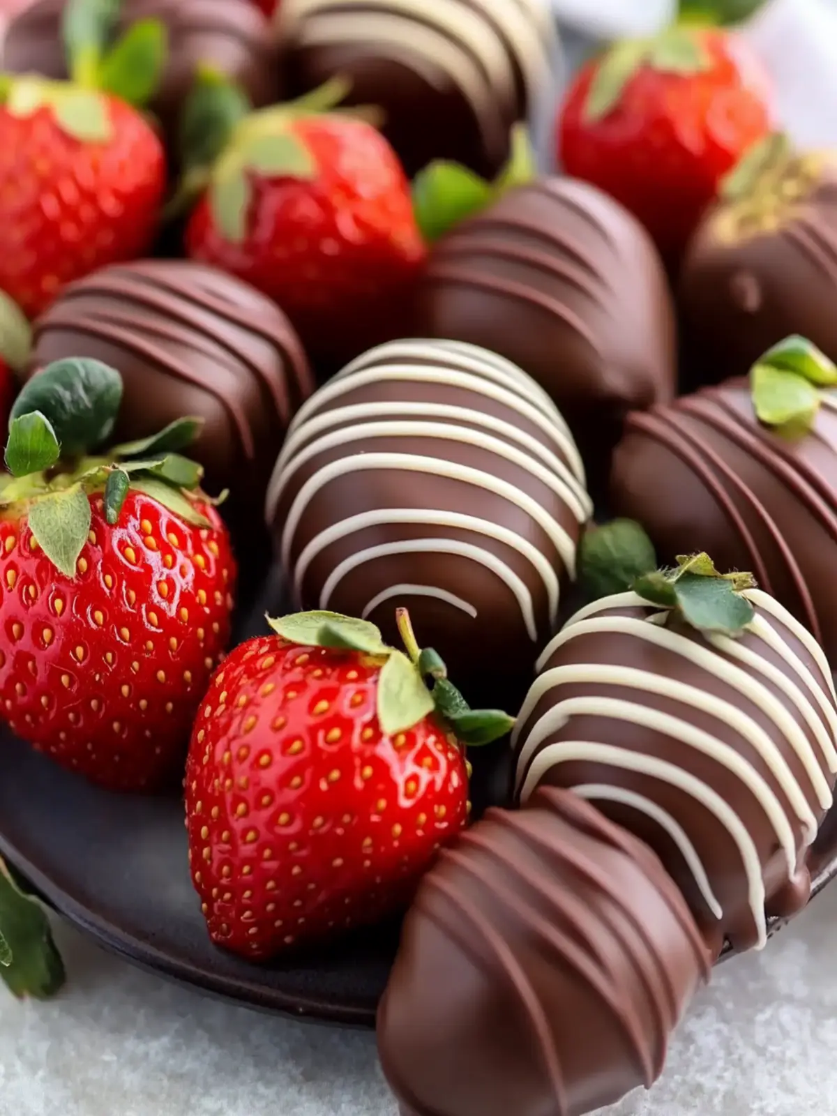 Delicious Chocolate Covered Strawberries Dessert for Mom 4 Chocolate Covered Strawberries- Dessert for Mom