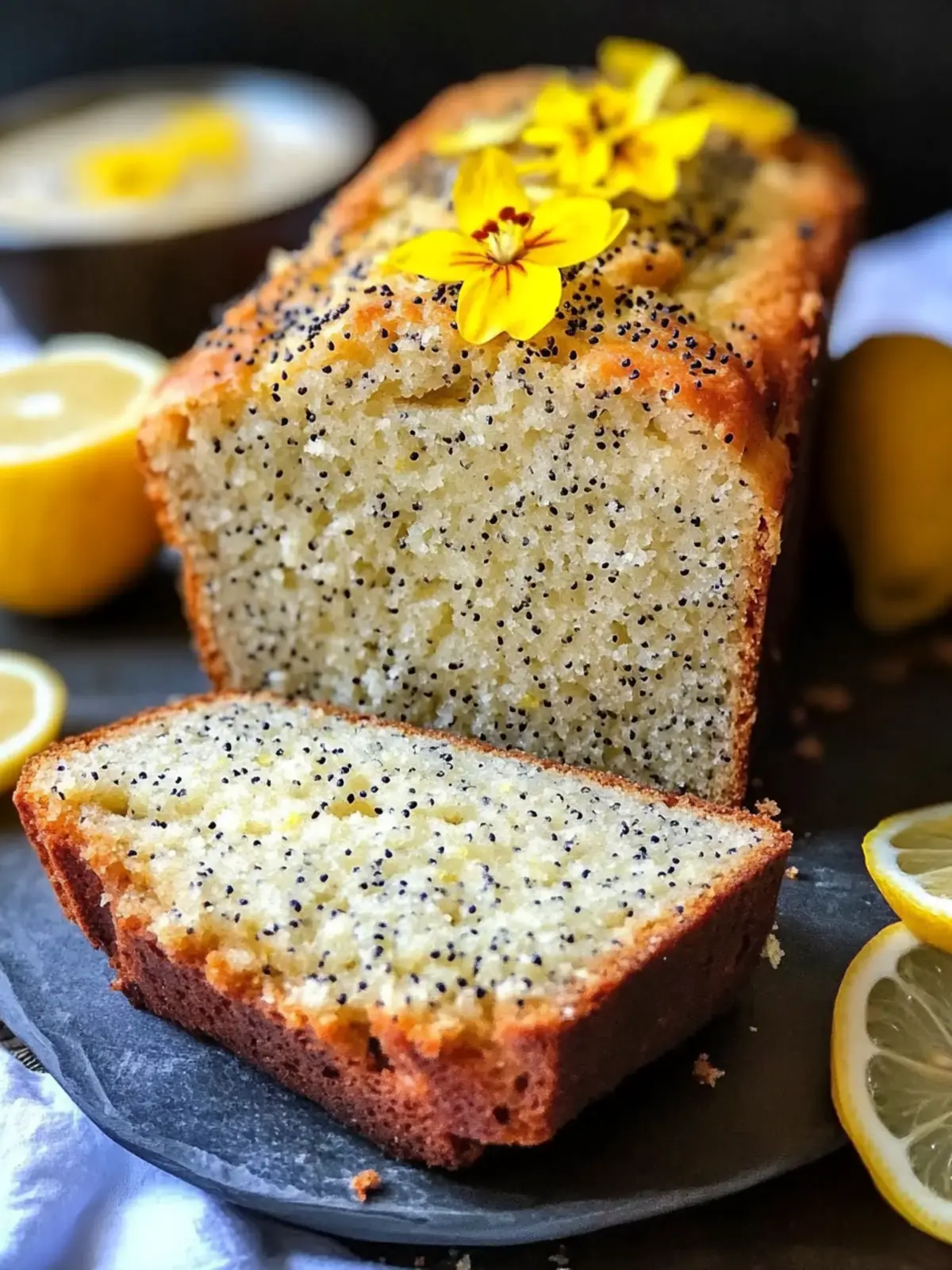Delicious Gluten-Free Vegan Lemon Poppy Seed Bread Recipe 2 Gluten-Free Vegan Lemon Poppy Seed Bread