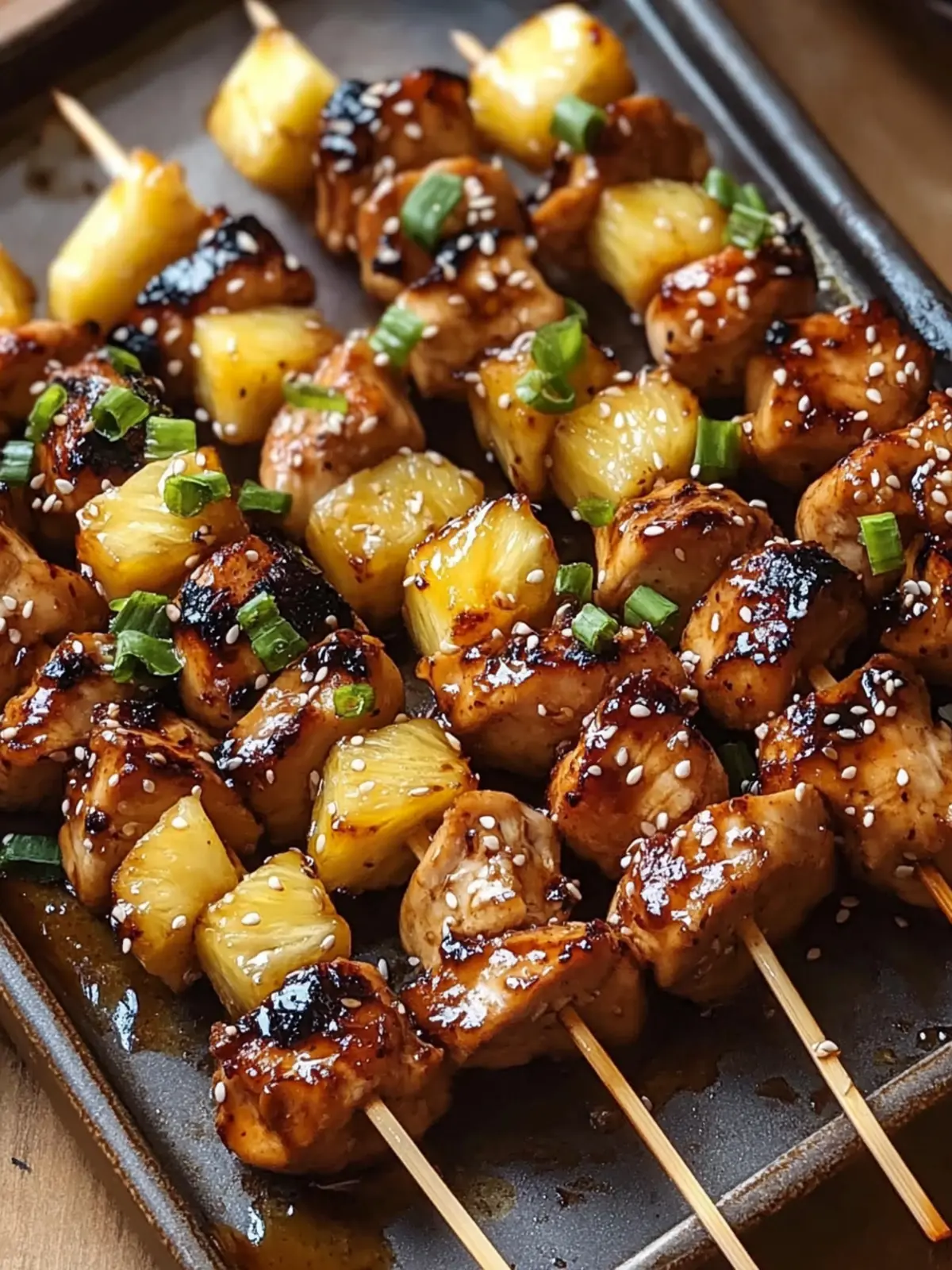 Pineapple Soy Garlic Chicken Skewers for Flavor-Packed Dinner 2 Pineapple Soy Garlic Chicken Skewers