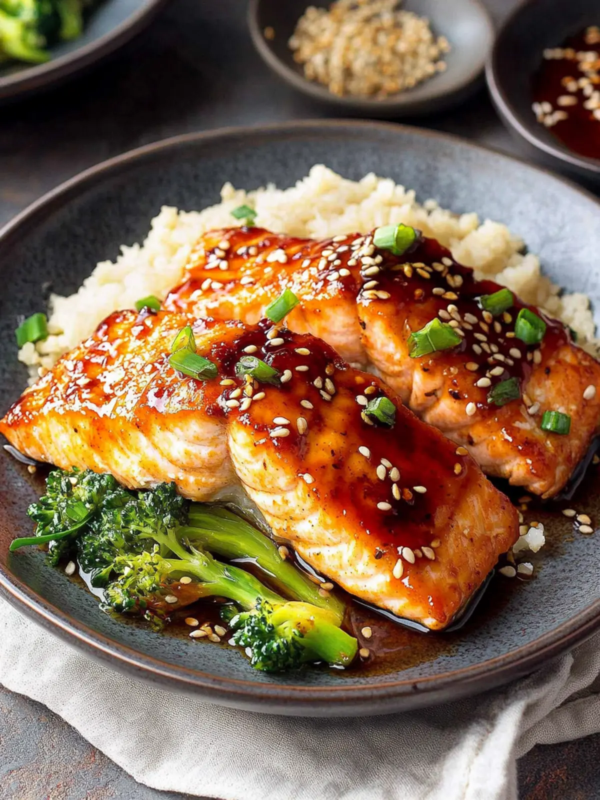 Baked Teriyaki Salmon: Quick & Healthy Dinner Delight 4 Teriyaki Salmon