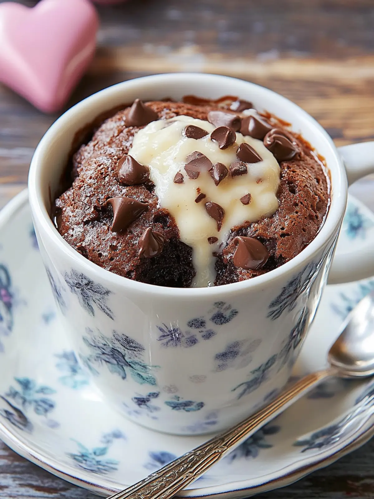 Decadent Brownie in a Mug: Perfect Valentine s Day Dessert 4 Brownie in a Mug- Valentine s Day desserts
