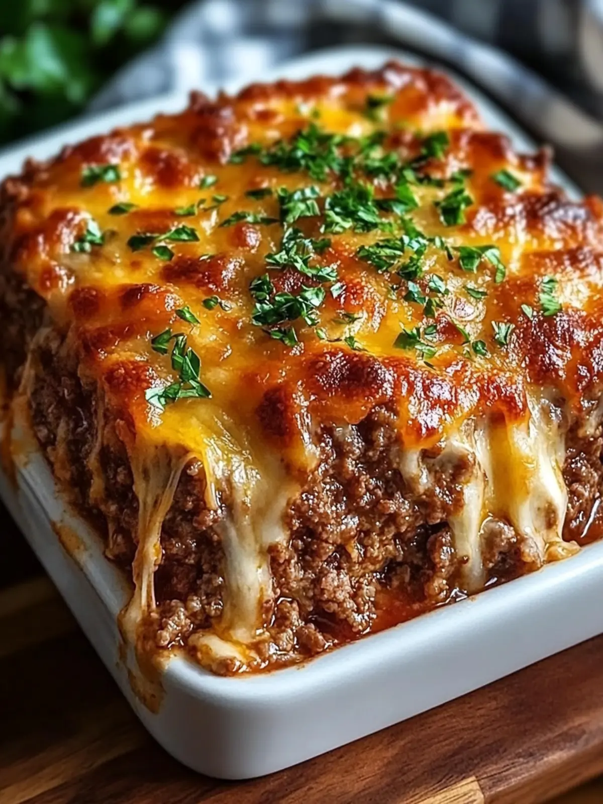 Cheesy Meatloaf Casserole: A Cozy Family Favorite 2 Cheesy Meatloaf Casserole