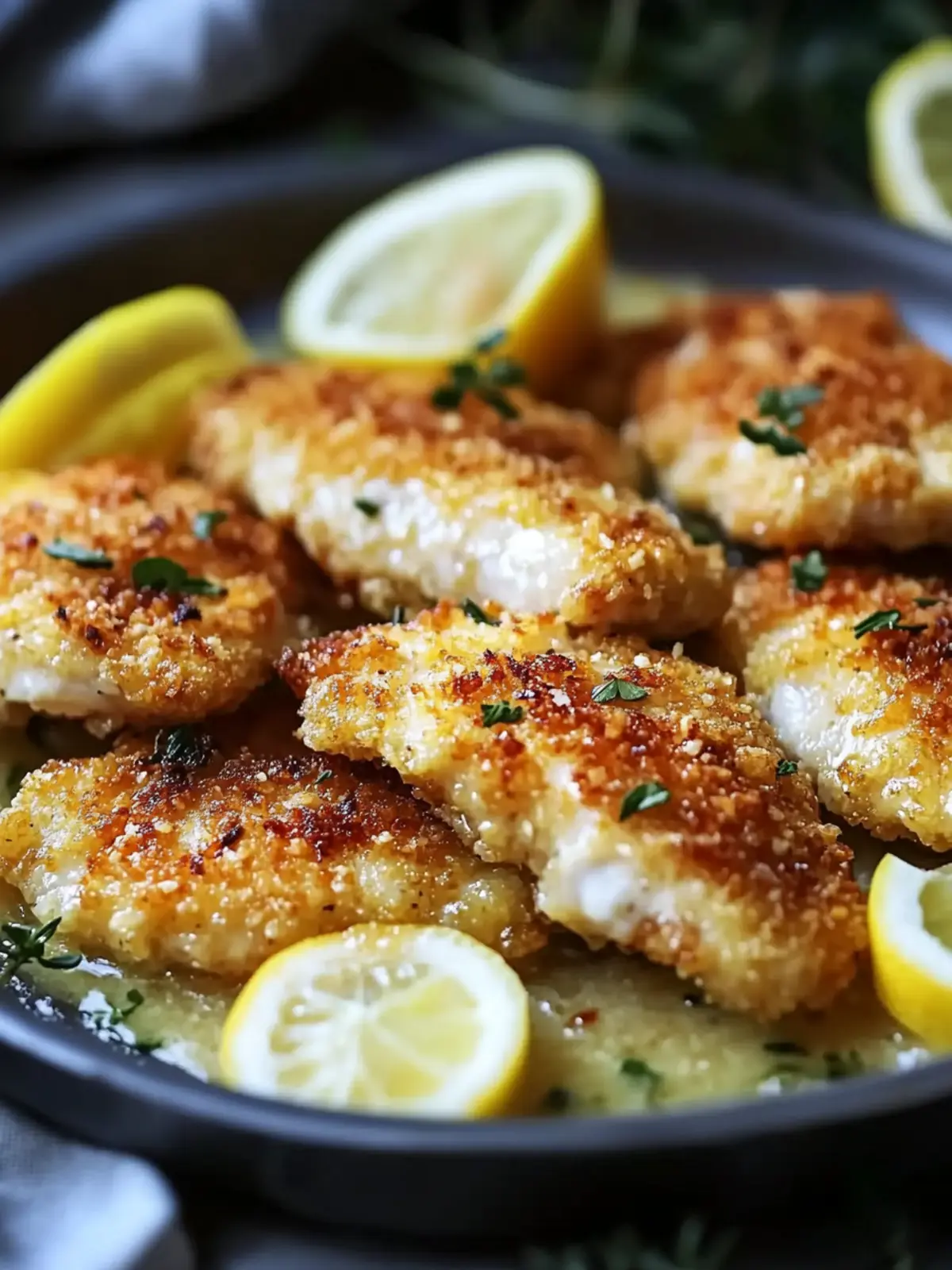 Irresistibly Crispy Zesty Lemon Pecorino Chicken Delight Recipe 4 Irresistibly Crispy Zesty Lemon Pecorino Chicken Delight
