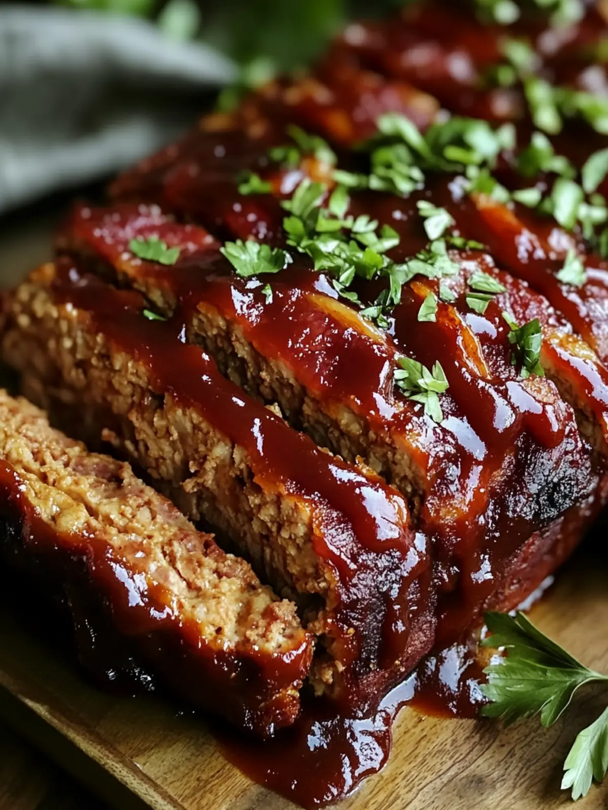 BBQ Bacon Meatloaf Comfort Food Your Family Will Love 3 BBQ Bacon Meatloaf