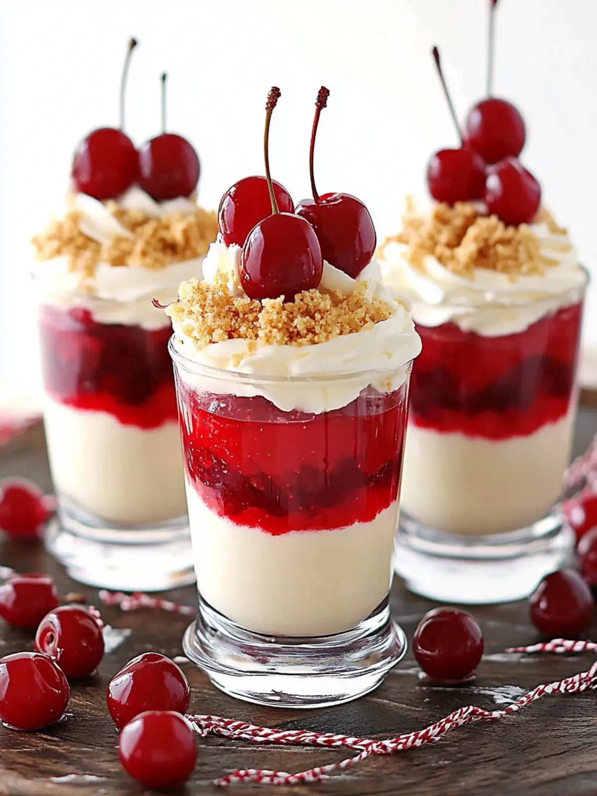 No Bake Cheesecake Parfait with Cherry Pie Filling - Perfect Valentine s Day Treats 3 No Bake Cheesecake Parfait with Cherry Pie Filling- Kid-friendly Valentine s Day treats