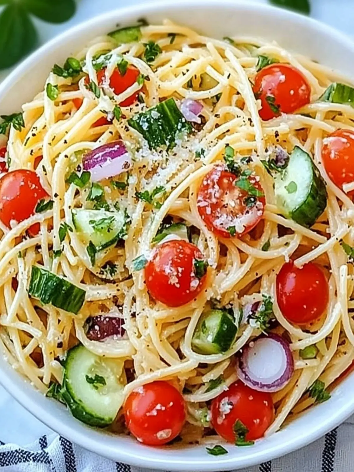 Quick Spaghetti Salad With Italian Dressing for Effortless Picnics 3 Quick Spaghetti Salad With Italian Dressing
