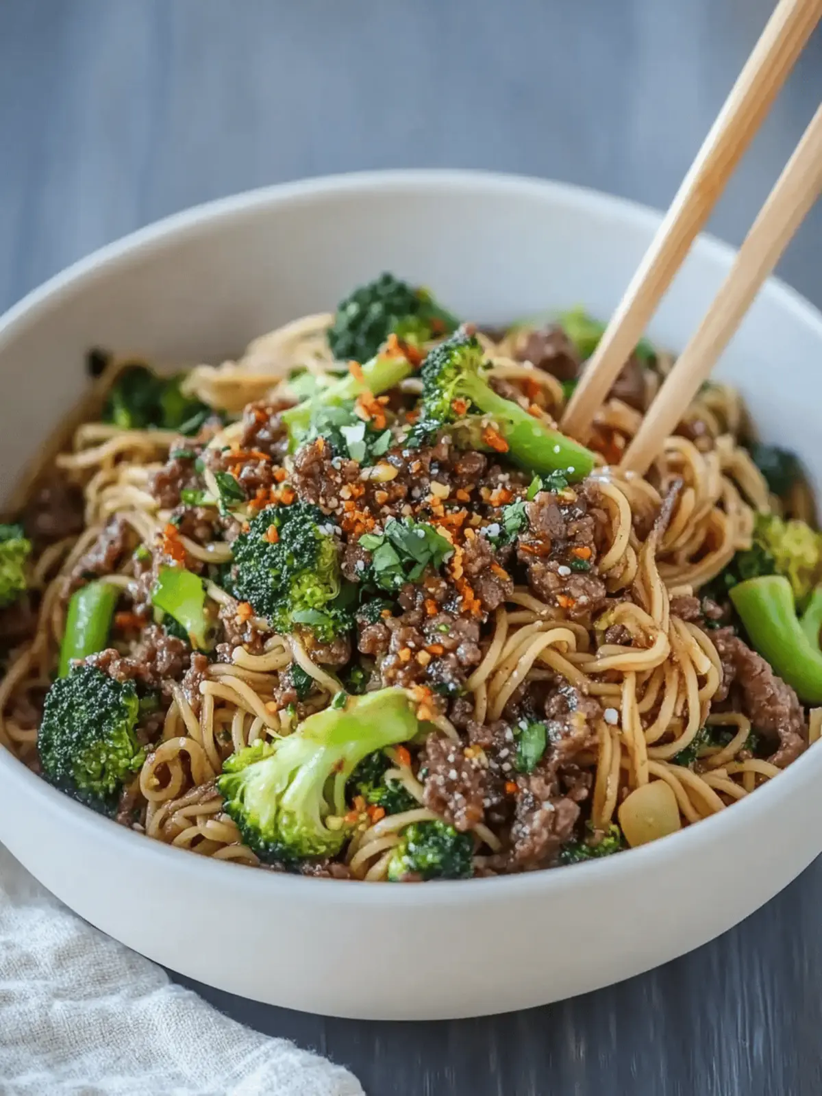 Quick Beef and Broccoli Noodles Ready in Just 20 Minutes 2 Quick Beef and Broccoli Noodles