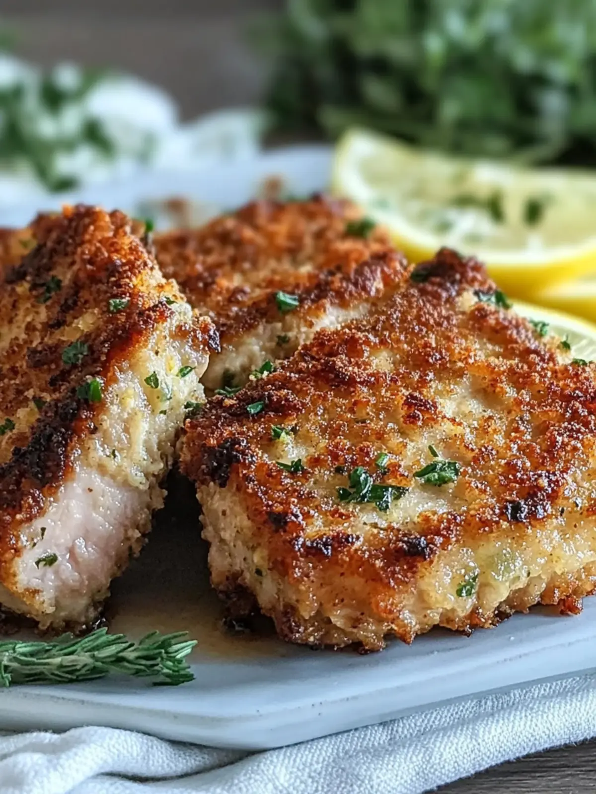 Crispy Parmesan Crusted Air Fryer Pork Chops You ll Love 4 Crispy Parmesan Crusted Air Fryer Pork Chops