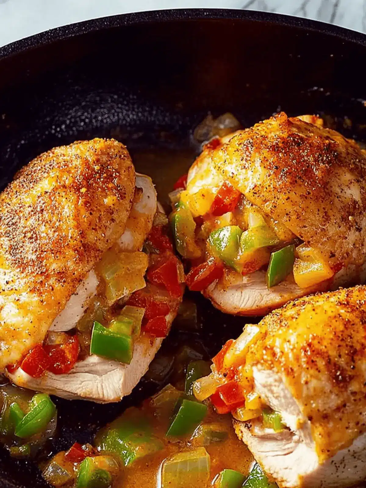Savory Cajun-Stuffed Chicken: Your New Dinner Delight 3 Cajun-Stuffed Chicken