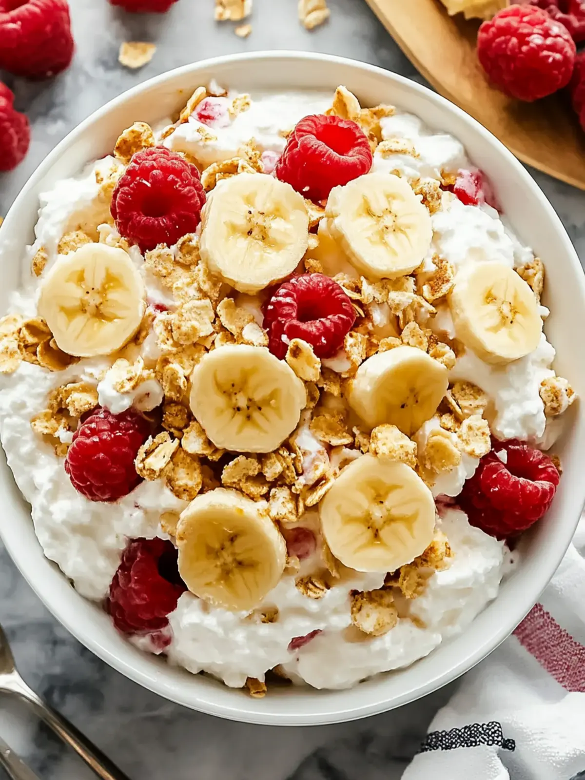 Banana Split Fluff Salad: A Fun No-Bake Delight for Everyone 3 Banana Split Fluff Salad