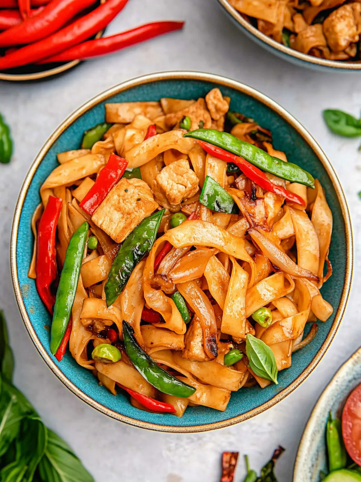 Irresistibly Spicy Drunken Noodles Made Fast and Easy 3 Drunken Noodles