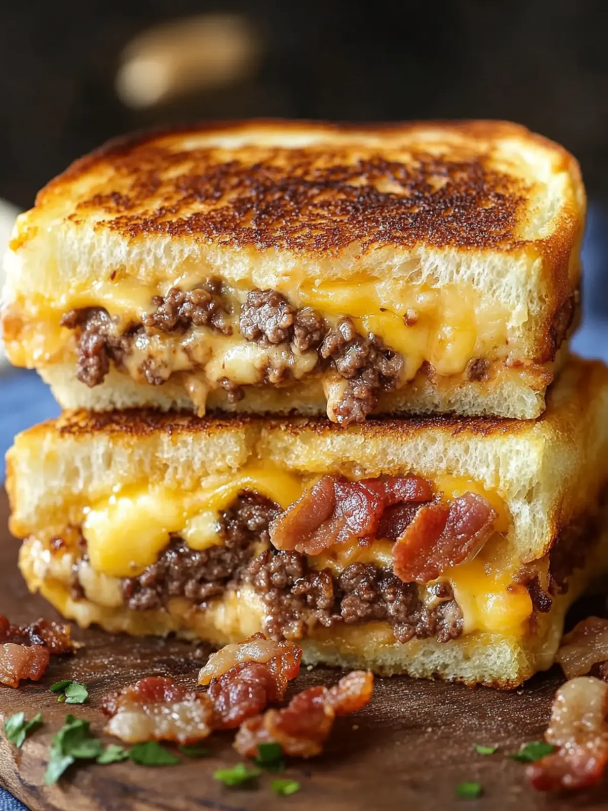 Ultimate Beef Bacon Cheeseburger Grilled Cheese Casserole Magic 2 Beef Bacon Cheeseburger Grilled Cheese Casserole