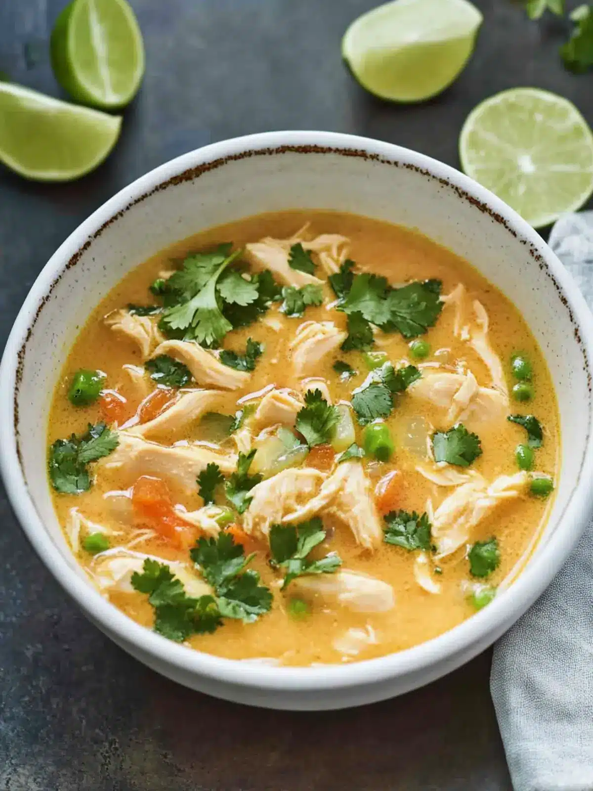 Slow-Cooked Thai Ginger Chicken Soup Delight for Cozy Nights 4 Slow-Cooked Thai Ginger Chicken Soup Delight