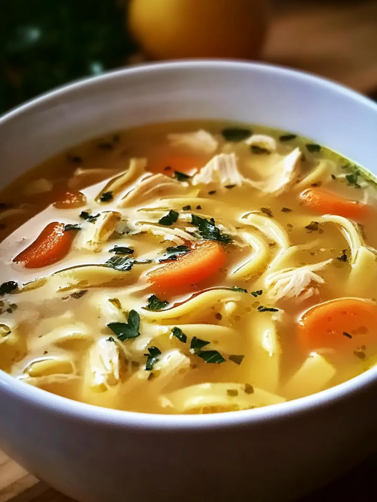 Cozy Up with Chicken Noodle Soup Homemade for Heartfelt Comfort 3 Chicken Noodle Soup Homemade