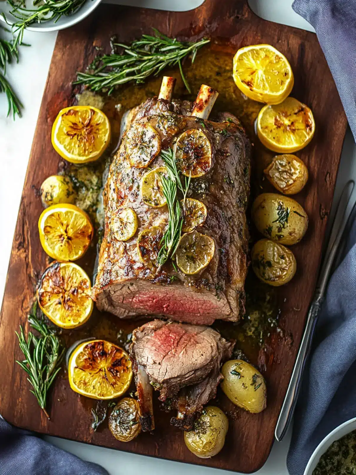Savory Roasted Boneless Leg of Lamb for Effortless Elegance 3 Roasted Boneless Leg of Lamb
