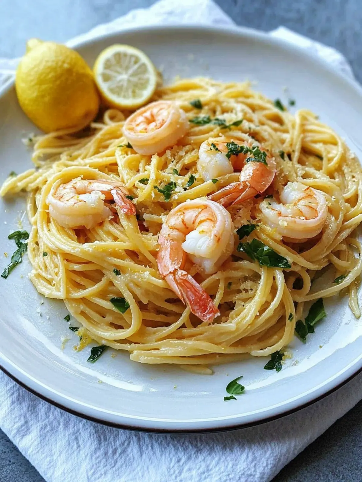 Superb Lemon Butter Shrimp Pasta: A 20-Minute Wonder 2 Superb Lemon Butter Shrimp Pasta: A 20-Minute Delight