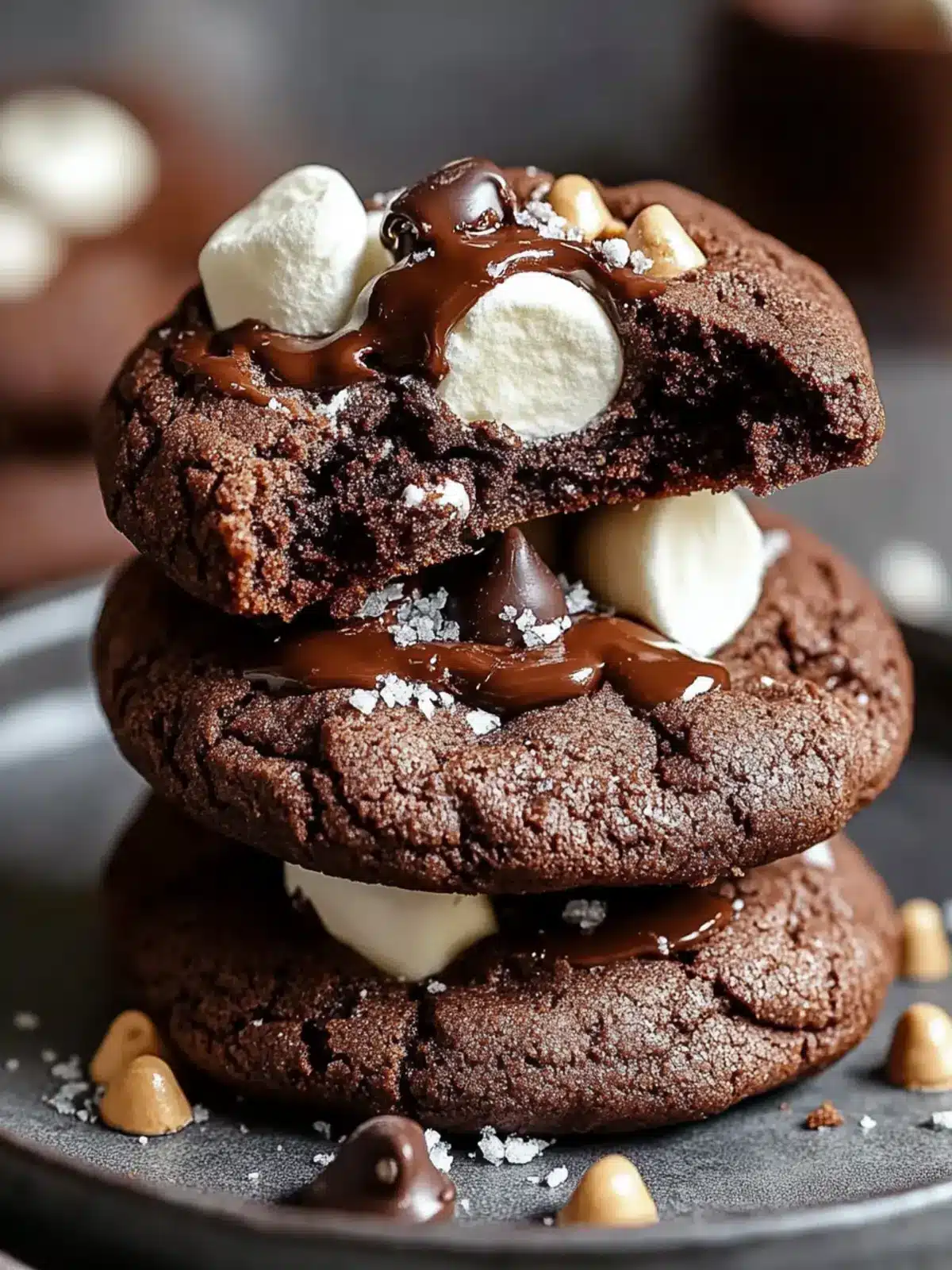 Gooey Marshmallow Nutella Chocolate Cookies to Satisfy Cravings 4 Marshmallow Nutella Chocolate Cookies