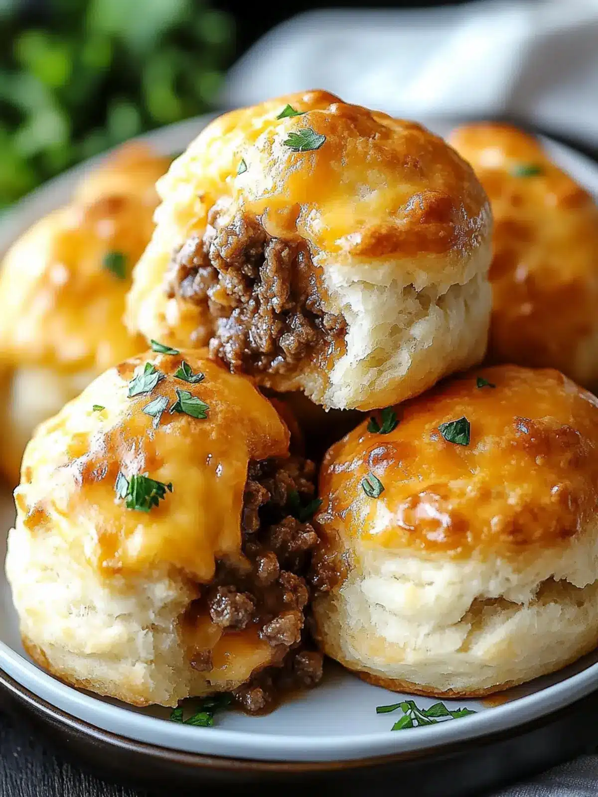 Cheesy Beef Biscuit Bombs That Will Wow Your Taste Buds 4 Cheesy Beef Biscuit Bombs
