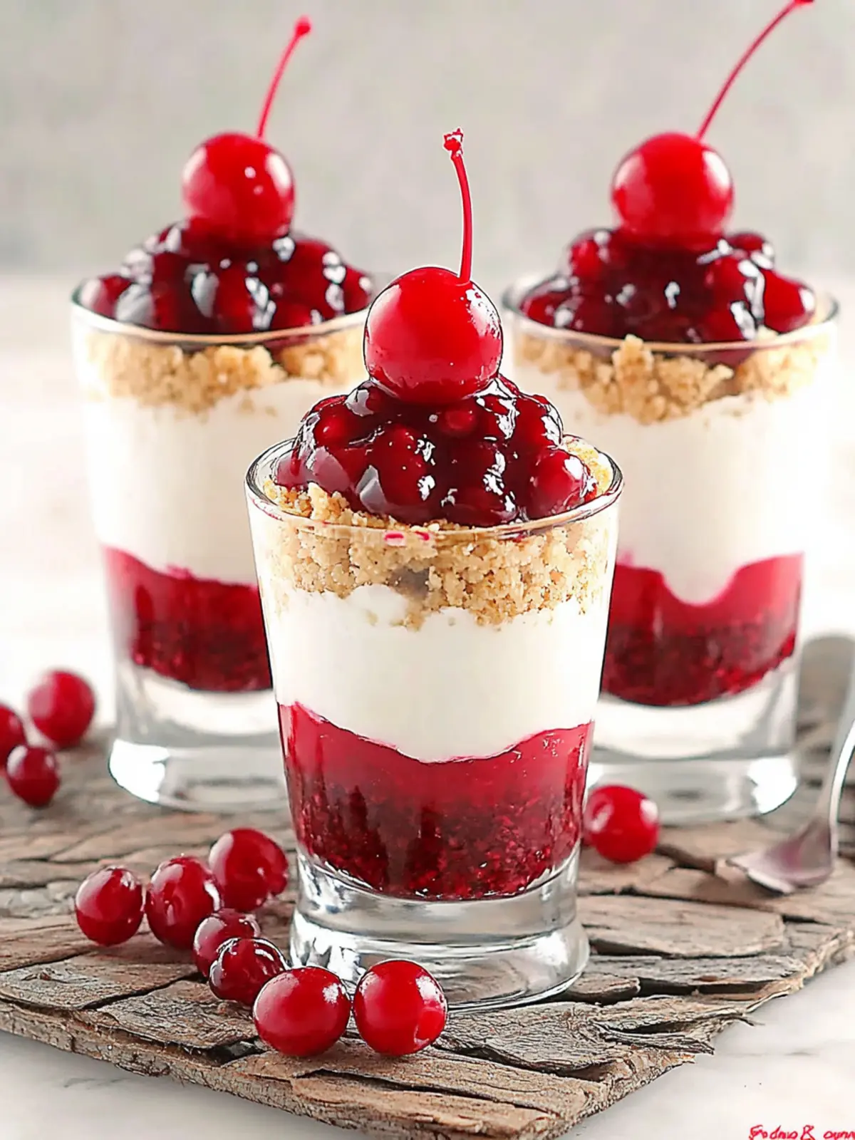 No Bake Cheesecake Parfait with Cherry Pie Filling - Perfect Valentine s Day Treats 4 No Bake Cheesecake Parfait with Cherry Pie Filling- Kid-friendly Valentine s Day treats