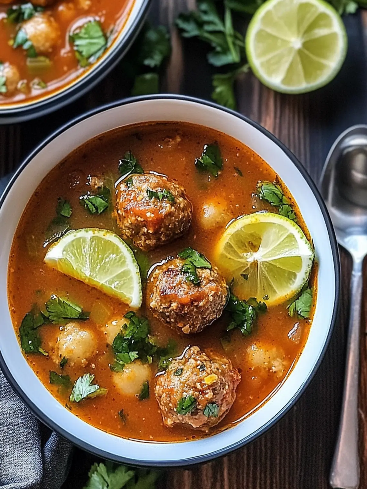 Smoky Chipotle Meatball Tortilla Soup for Cozy Nights 3 Smoky Chipotle Meatball Tortilla Soup