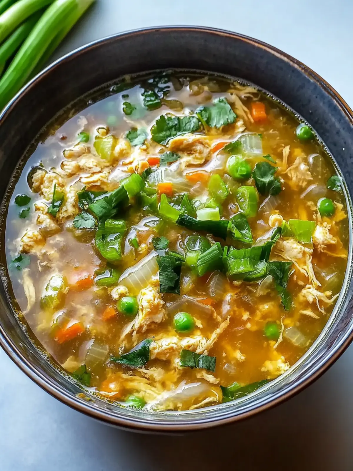 Cozy & Easy One-Pot Egg Roll Soup Bursting with Flavor 2 Cozy & Easy One-Pot Egg Roll Soup with Green Onions and Ginger