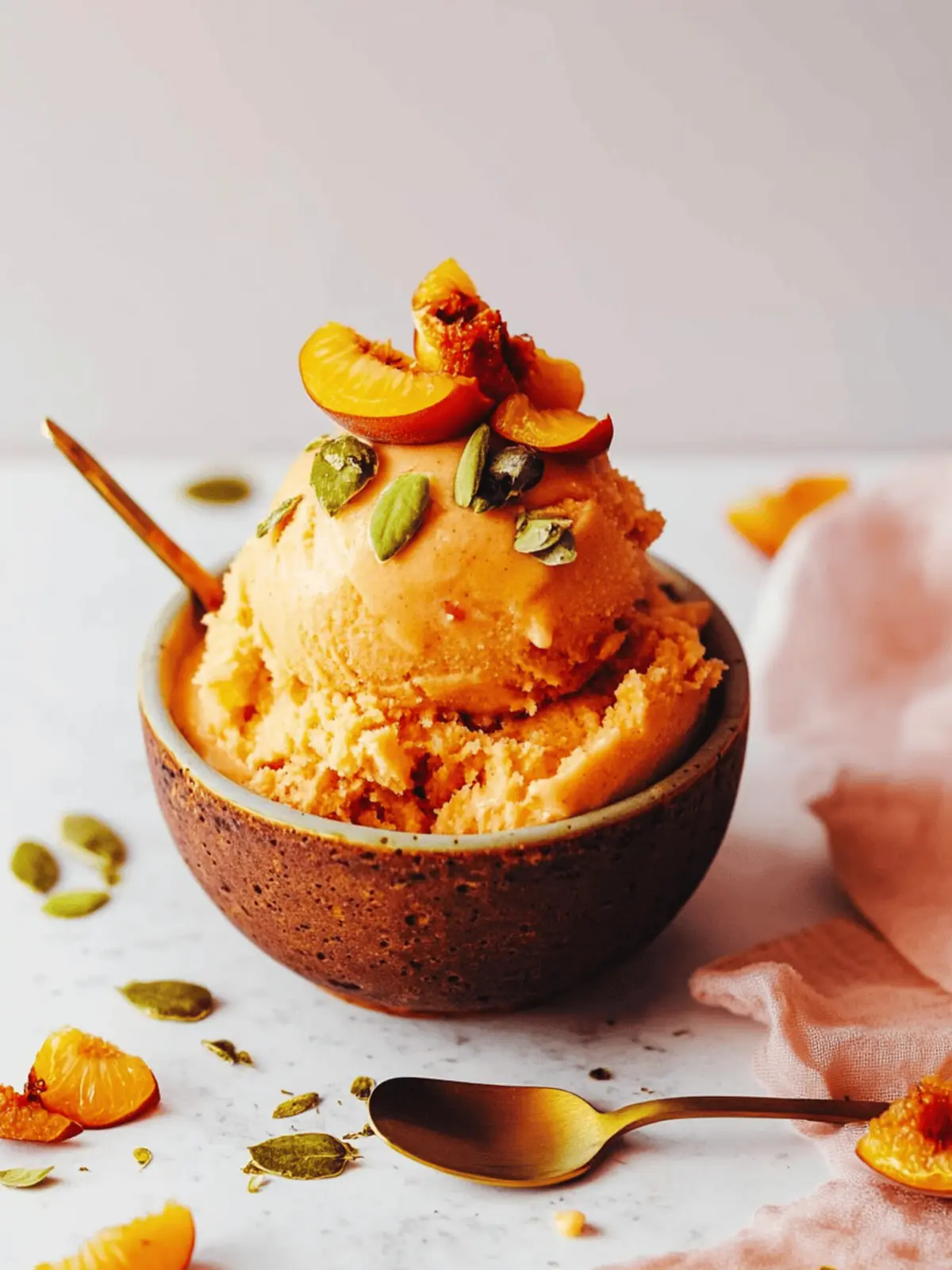 Easy Apricot Sorbet No-Churn Refreshing Summer Delight 2 Easy Apricot Sorbet (No-Churn!)