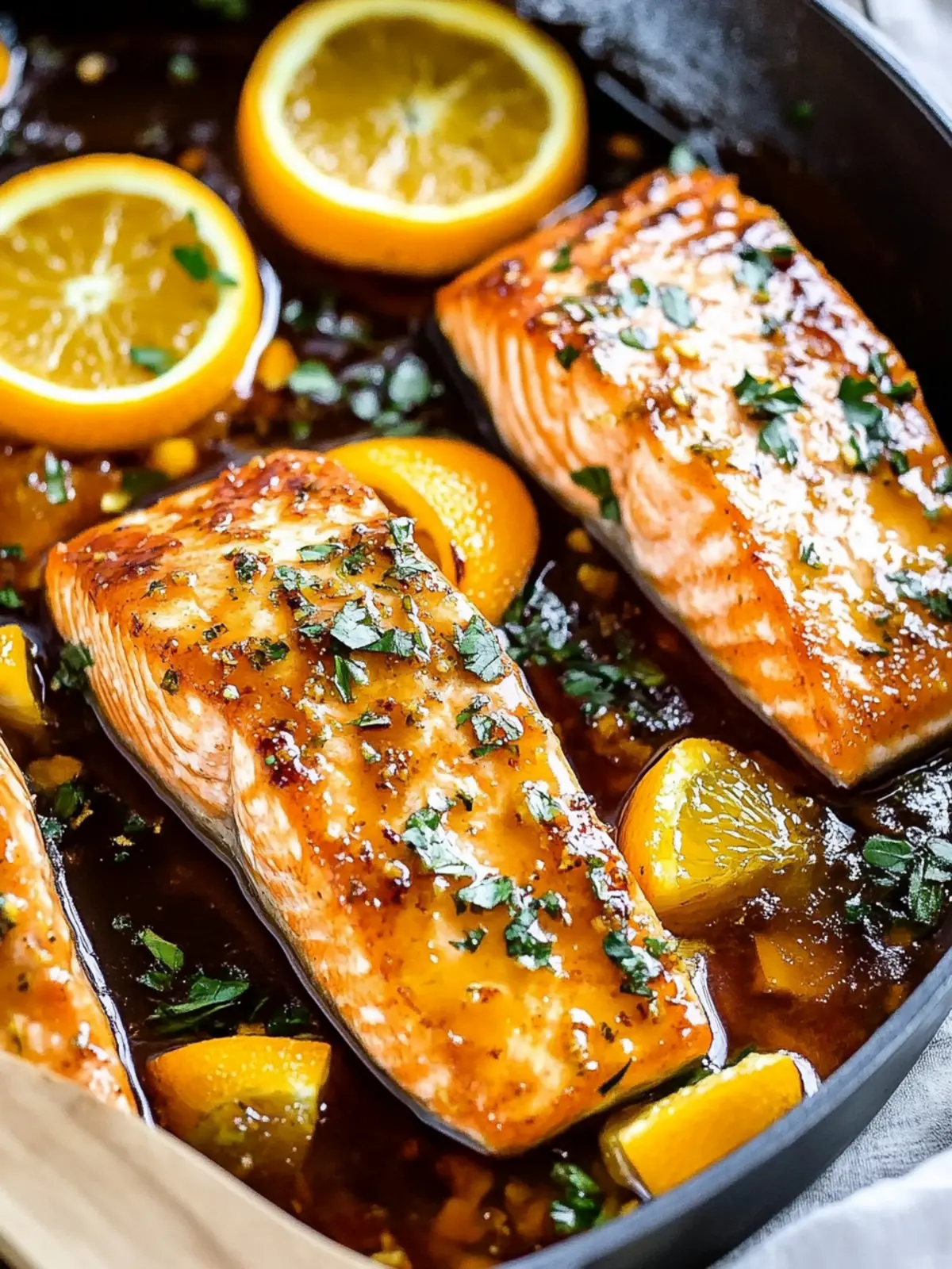 Sweet and Savory Orange Glazed Salmon in Just 15 Minutes 2 Orange Glazed Salmon