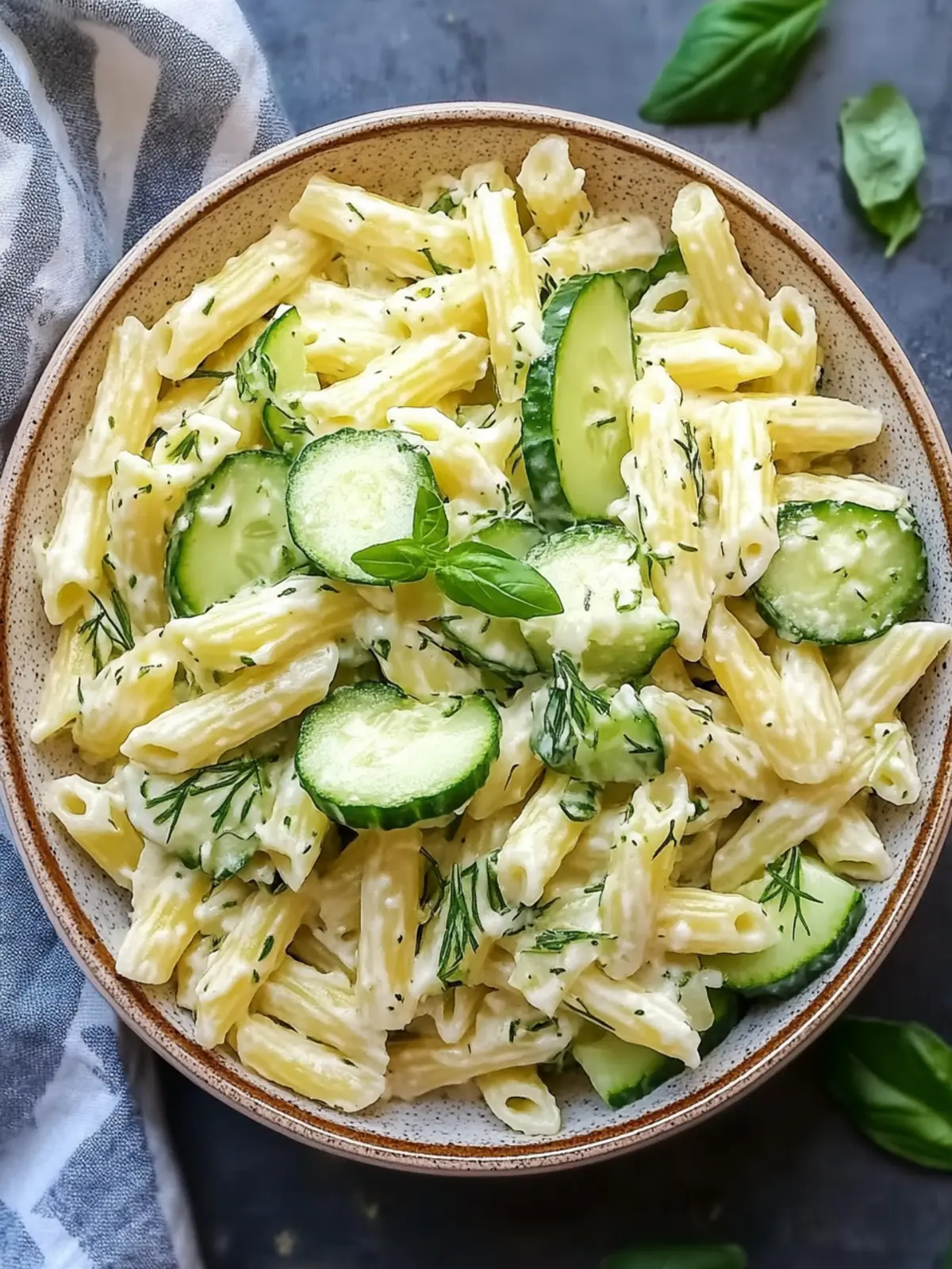 Delicious Healthy Cucumber Pasta Salad for Summer Bliss 4 Healthy Cucumber Pasta Salad