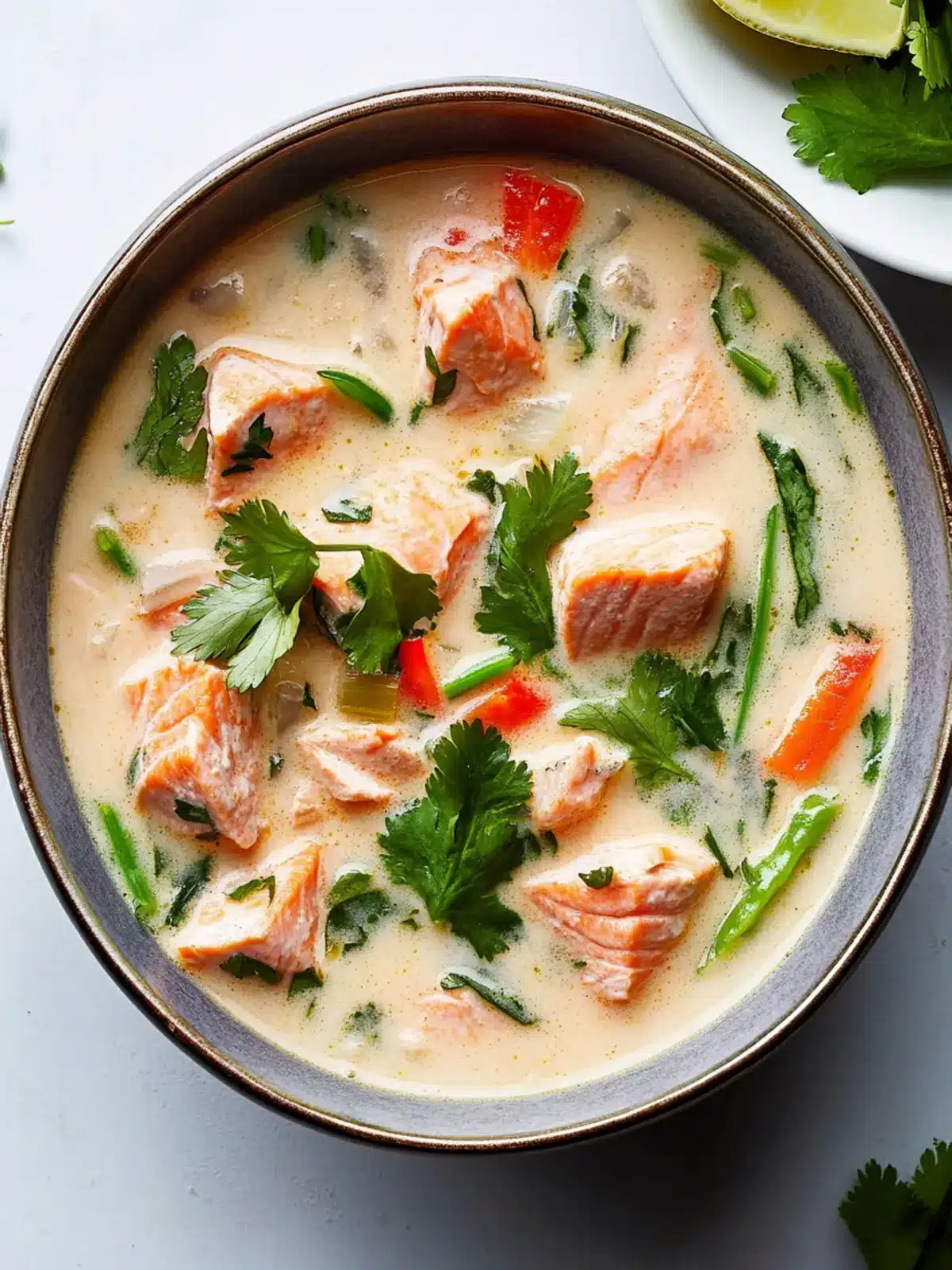 Creamy Salmon Coconut Soup for Cozy Nights in 3 Salmon Coconut Soup