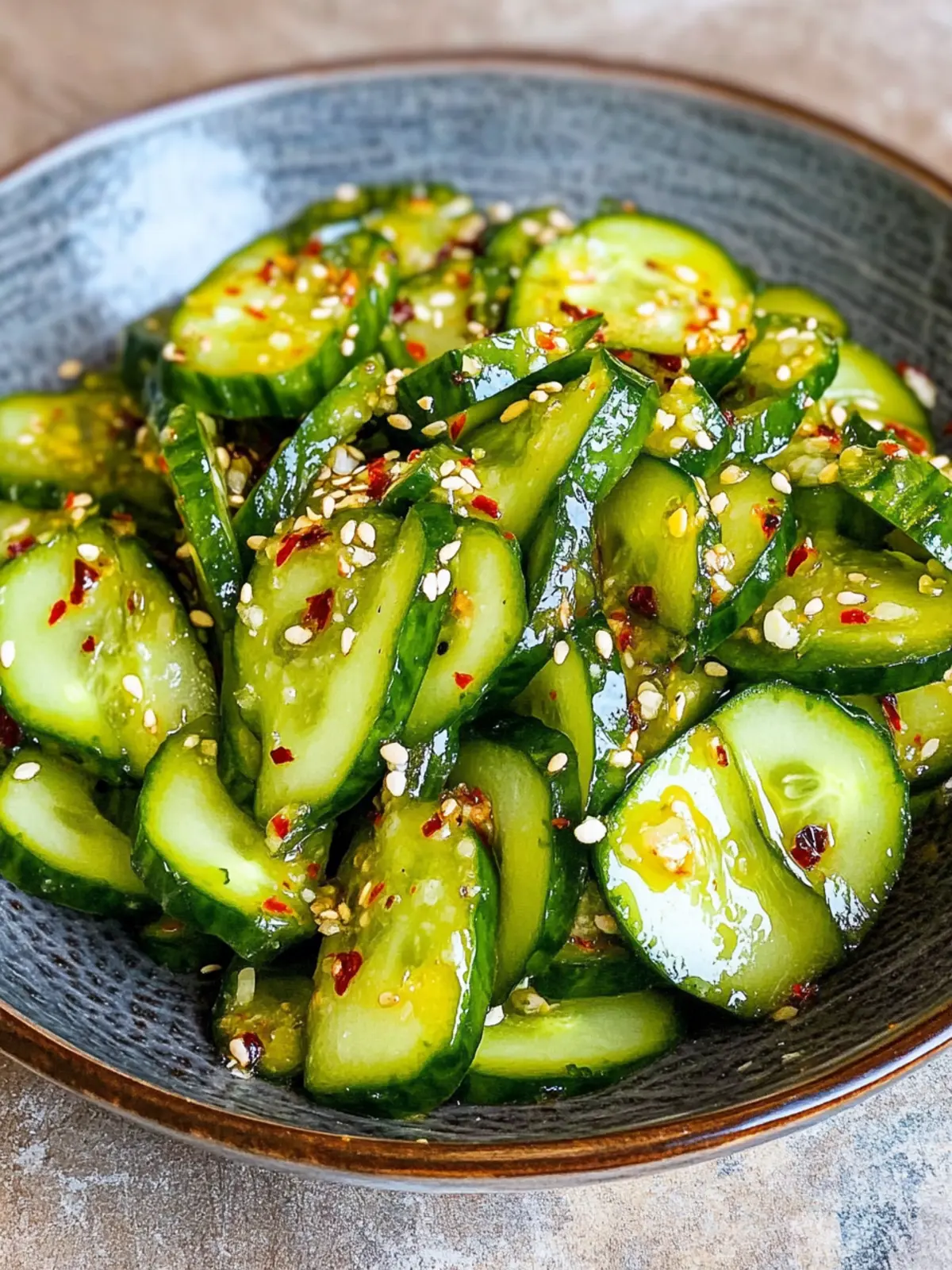 Crunchy Asian Slinky Cucumber Salad for a Refreshing Twist 2 Asian Slinky Cucumber Salad